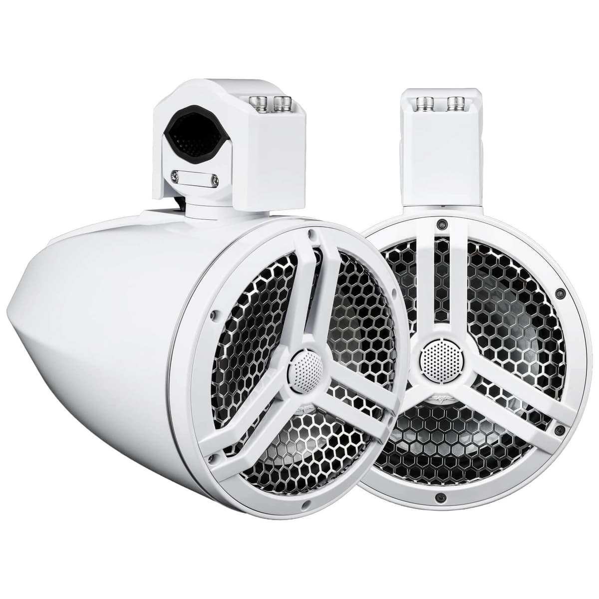 Featured Product Photo for SK8M-TWR | Marine 8" Full Range 2-Way 500 Watt Tower Speakers - White (Pair)