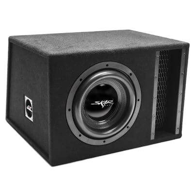 EVL-1X10D2 | Single 10" 2,000 Watt EVL Series Loaded Vented Subwoofer Enclosure