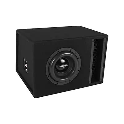 EVL-1X8D2 | Single 8" 1,200 Watt EVL Series Loaded Vented Subwoofer Enclosure