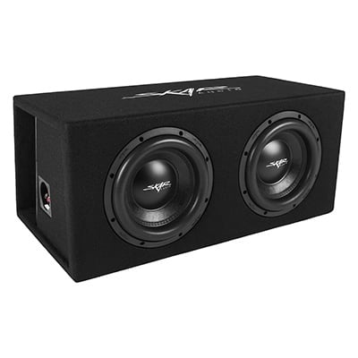 SVR-2X10D4 | Dual 10" 3,200 Watt SVR Series Loaded Vented Subwoofer Enclosure