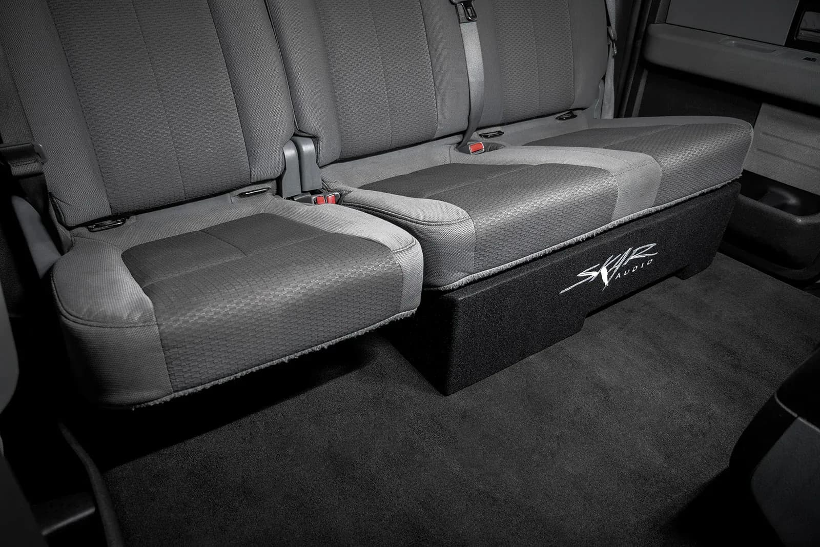 Featured Product Photo 9 for 2009-2014 Ford F-150 Super Crew Cab Compatible Single 10" Ported Subwoofer Enclosure