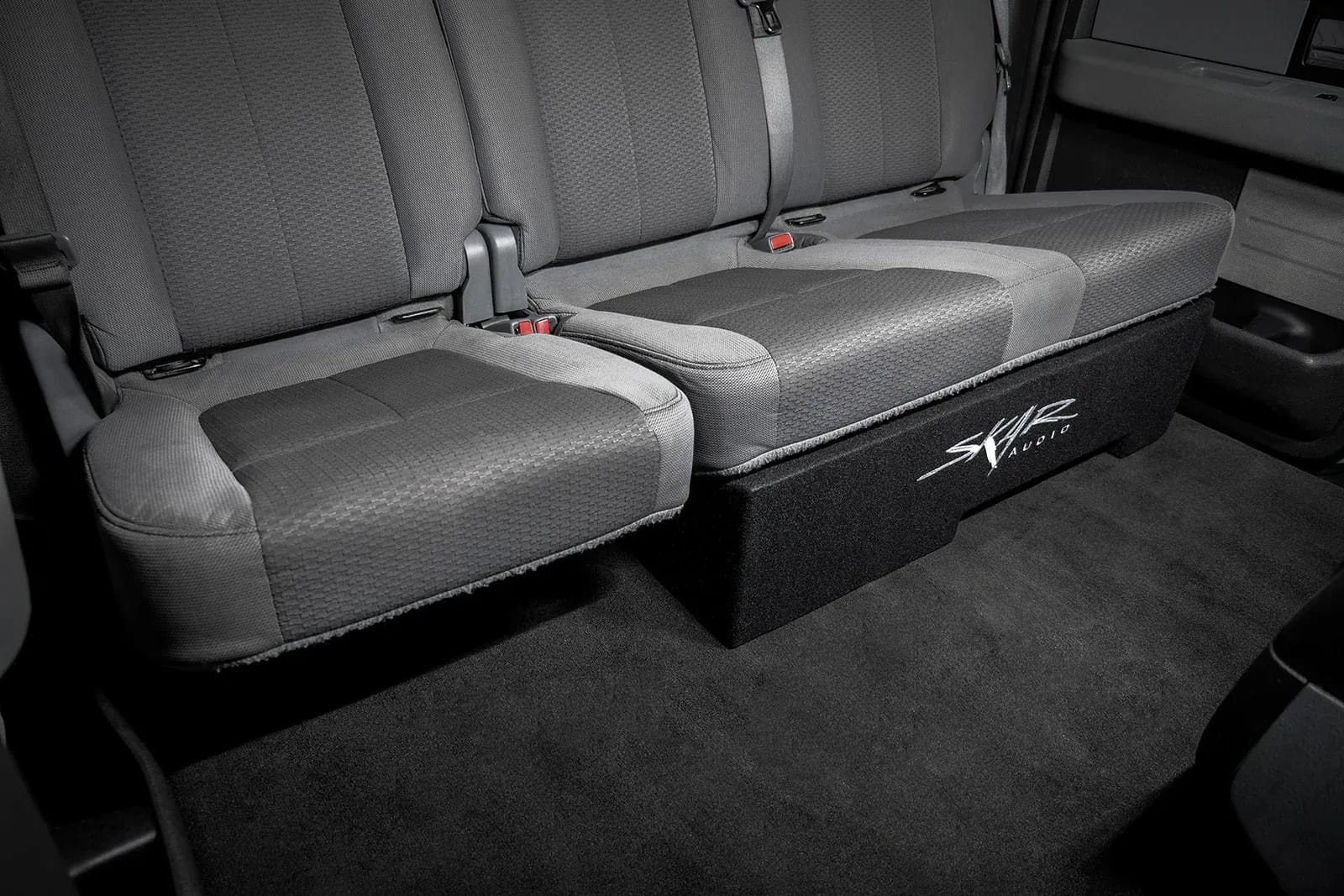 2009-2014 Ford F-150 Super Crew Cab Compatible Single 10" Ported Subwoofer Enclosure #10