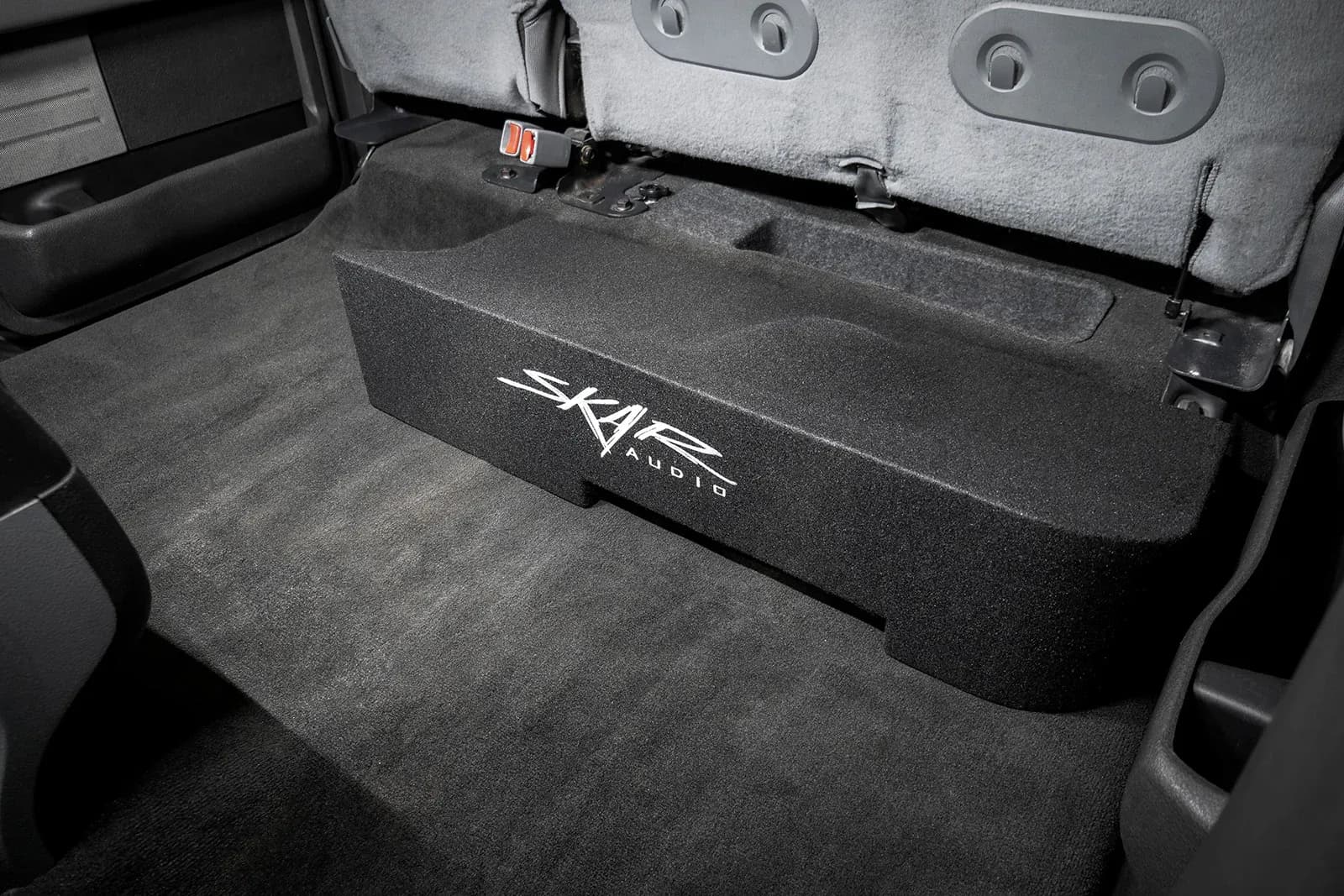 Featured Product Photo 12 for 2009-2014 Ford F-150 Super Crew Cab Compatible Single 10" Ported Subwoofer Enclosure