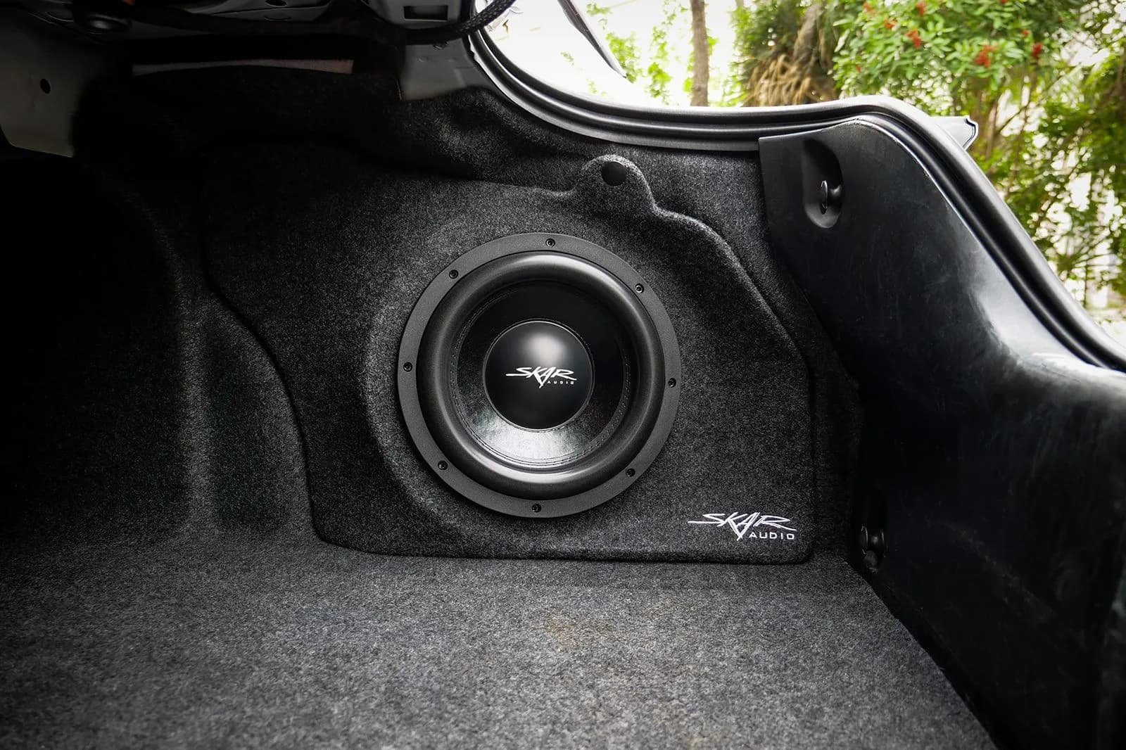 Featured Product Photo 9 for 2015-2025 Ford Mustang Compatible Single 10" Sealed Subwoofer Enclosure