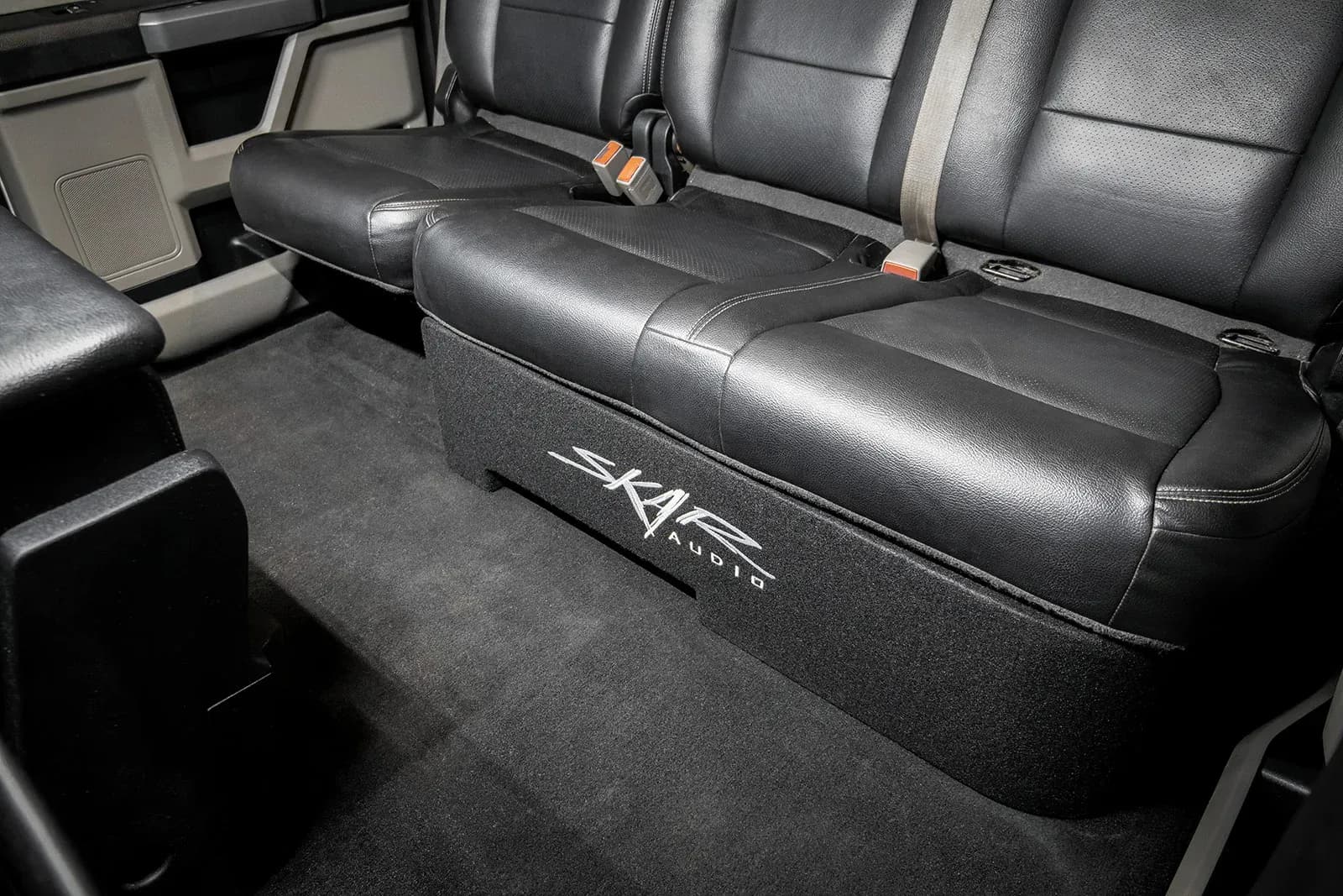 Featured Product Photo 8 for 2017-2025 Ford Super Duty (F-250/350/450) SuperCrew Cab Compatible Single 10" Ported Subwoofer Enclosure