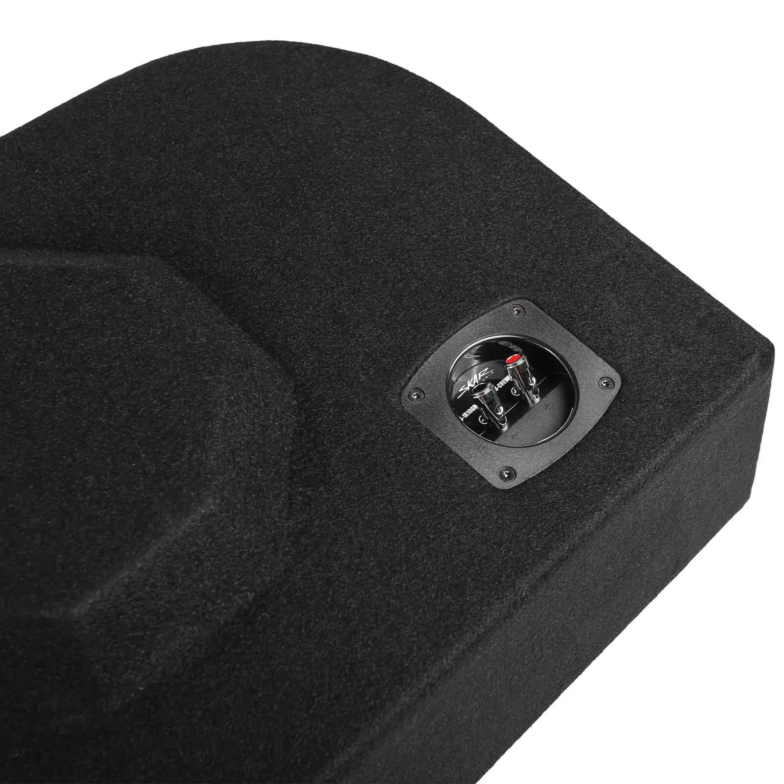 Featured Product Photo 5 for 2014-2018 Chevy Silverado & GMC Sierra Crew Cab Compatible Single 10" Ported Subwoofer Enclosure