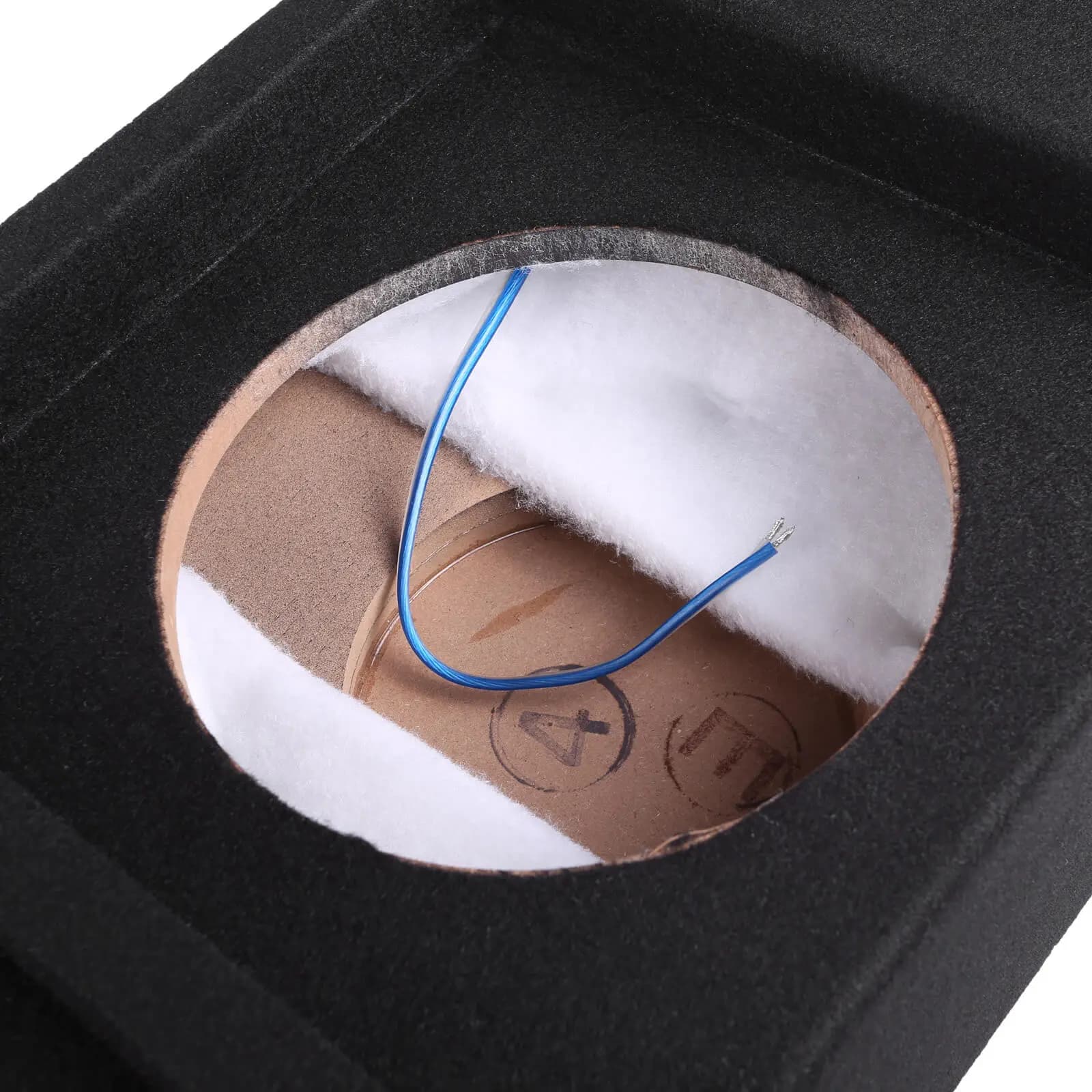 Featured Product Photo 6 for 2014-2018 Chevy Silverado & GMC Sierra Crew Cab Compatible Single 10" Ported Subwoofer Enclosure