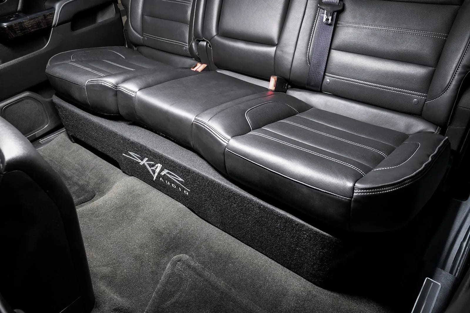 2014-2018 Chevy Silverado & GMC Sierra Crew Cab Compatible Single 10" Ported Subwoofer Enclosure #9