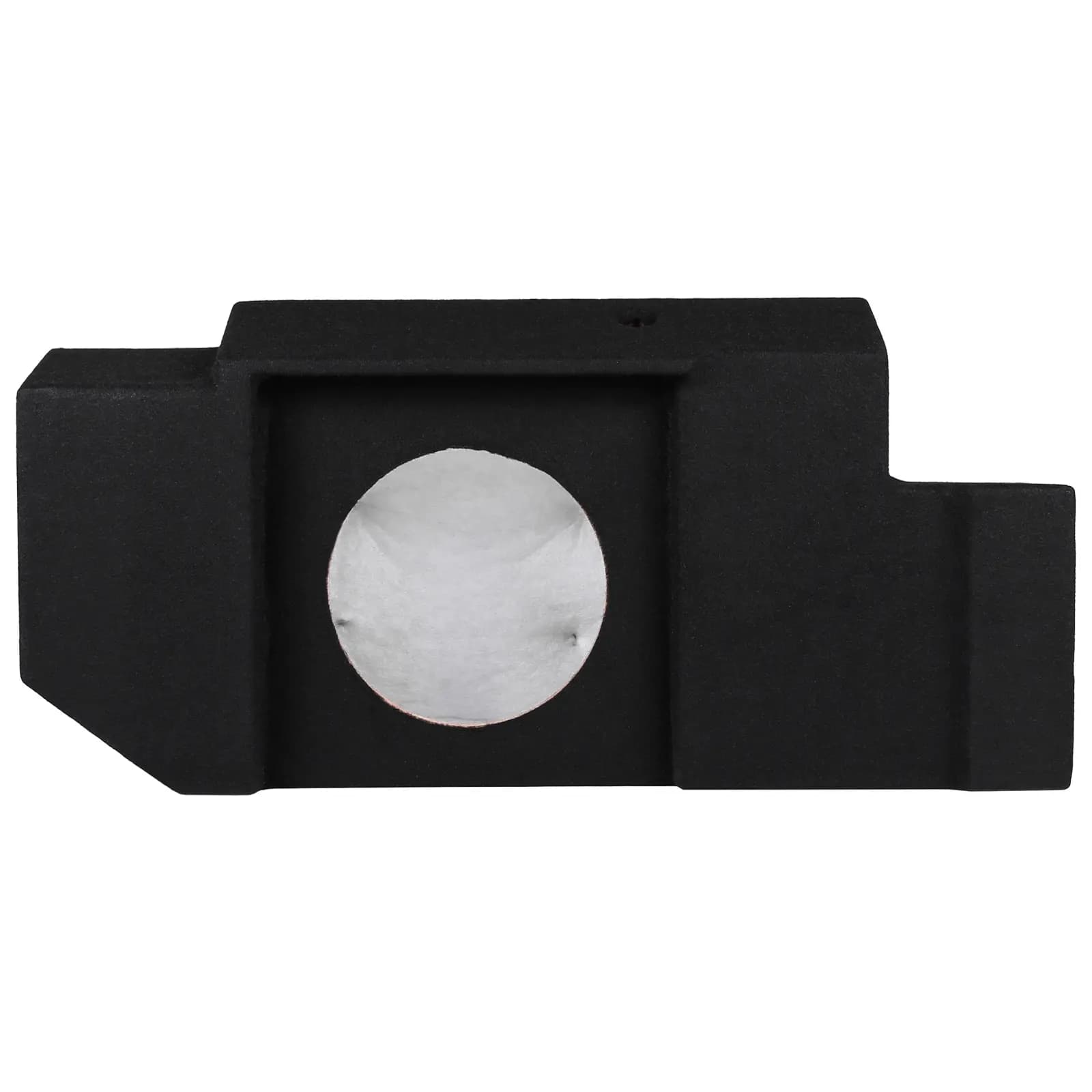 Featured Product Photo 1 for 2019-2025 Chevy Silverado & GMC Sierra Double Cab Compatible Single 10" Ported Subwoofer Enclosure