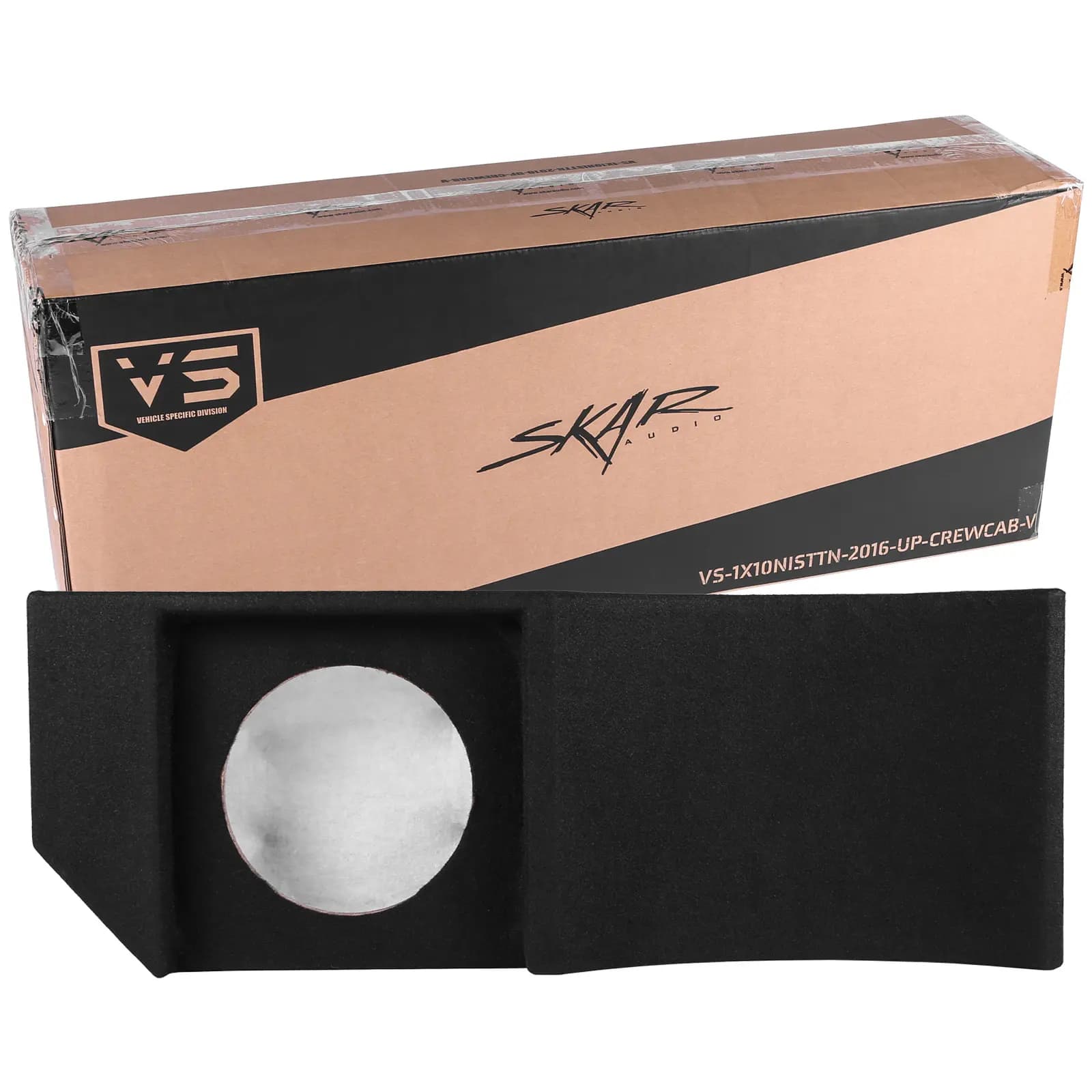 Featured Product Photo 8 for 2016-2025 Nissan Titan Crew Cab Compatible Single 10" Ported Subwoofer Enclosure