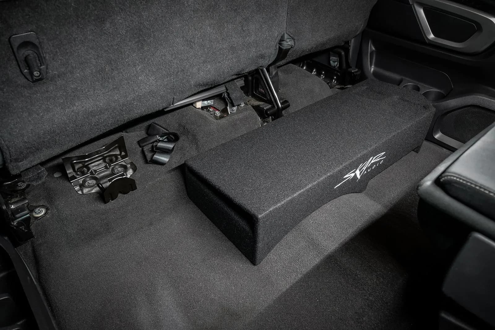 Featured Product Photo 12 for 2016-2025 Nissan Titan Crew Cab Compatible Single 10" Ported Subwoofer Enclosure