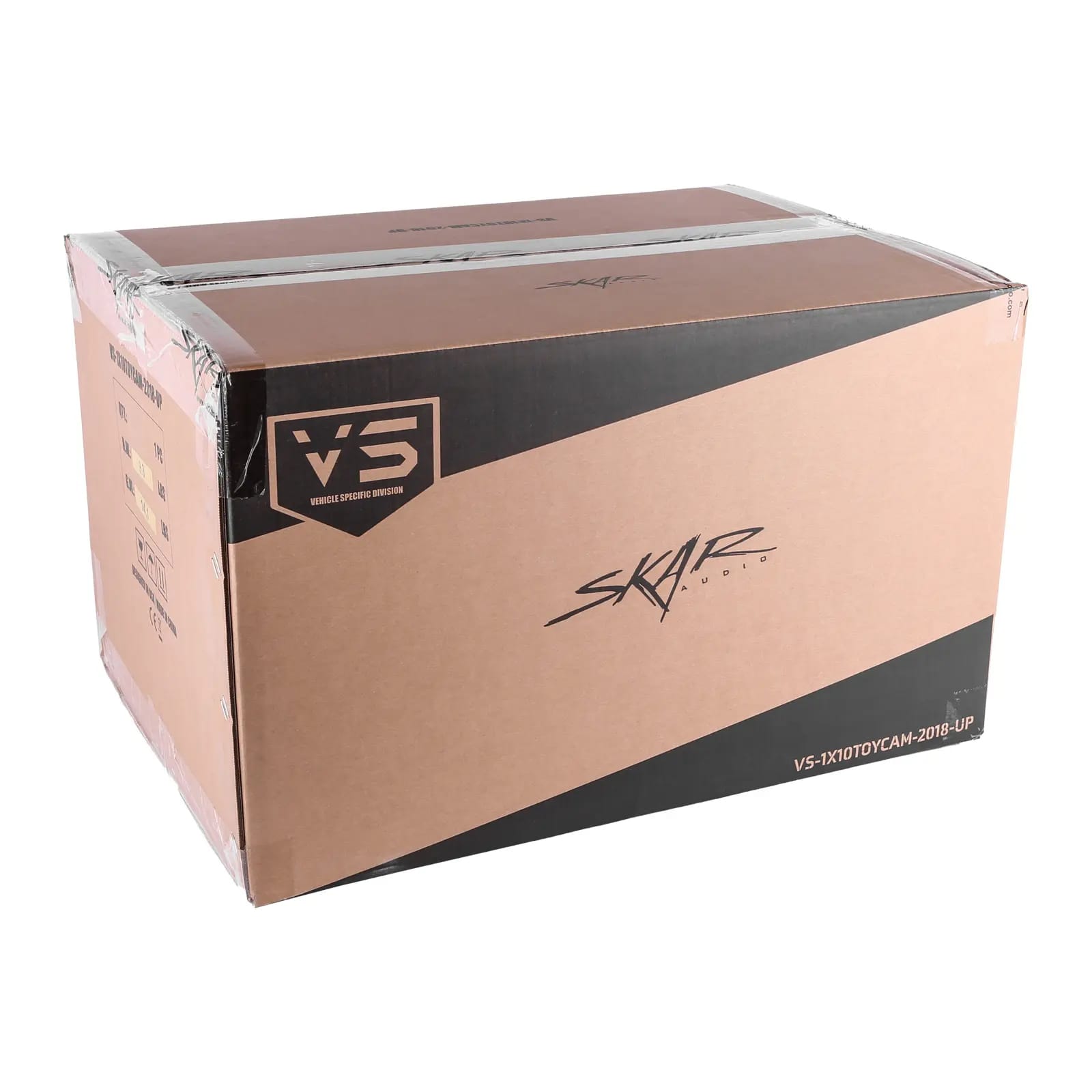 2018-2025 Toyota Camry Compatible Single 10" Sealed Subwoofer Enclosure #7