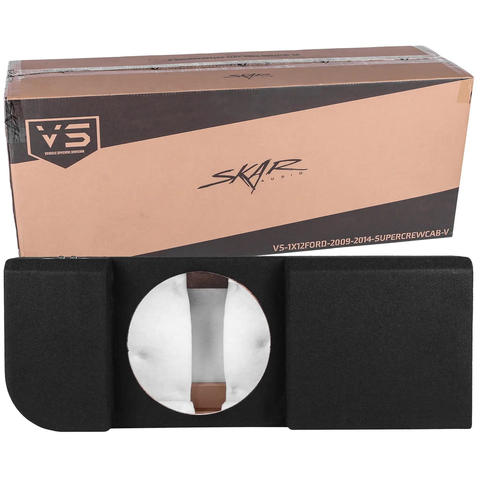 Featured Product Photo 7 for 2009-2014 Ford F-150 Super Crew Cab Compatible Single 12" Ported Subwoofer Enclosure