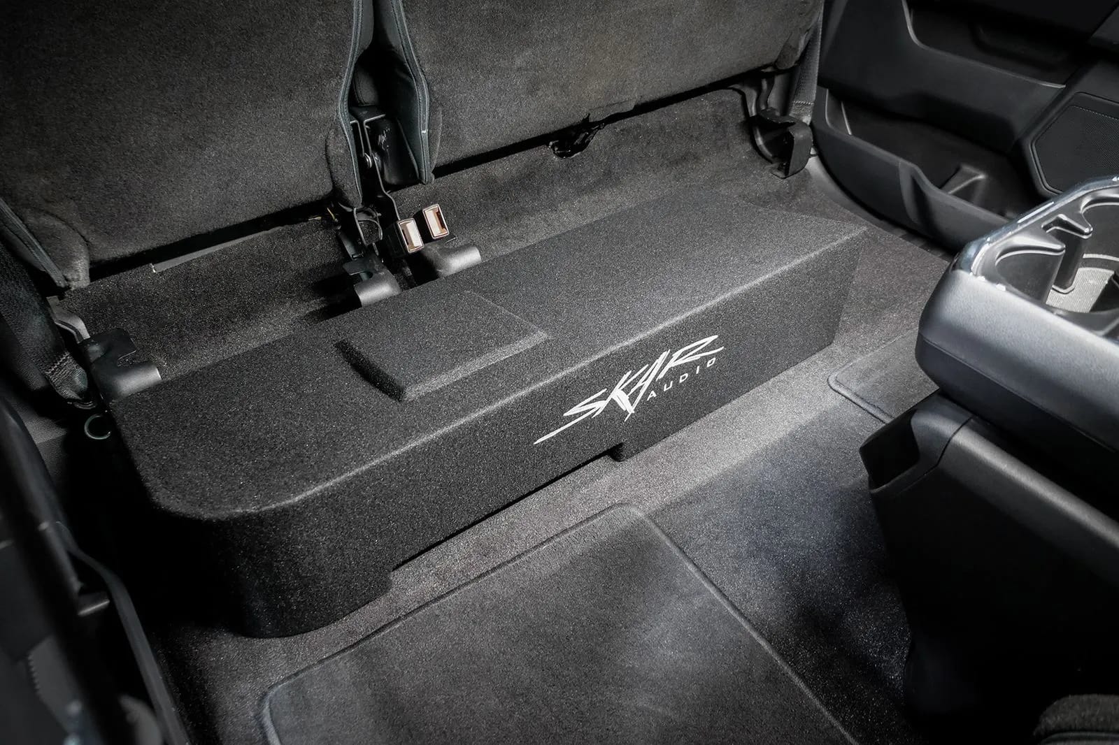 2015-2025 Ford F-150 Super Crew Cab Compatible Single 12" Ported Subwoofer Enclosure #11