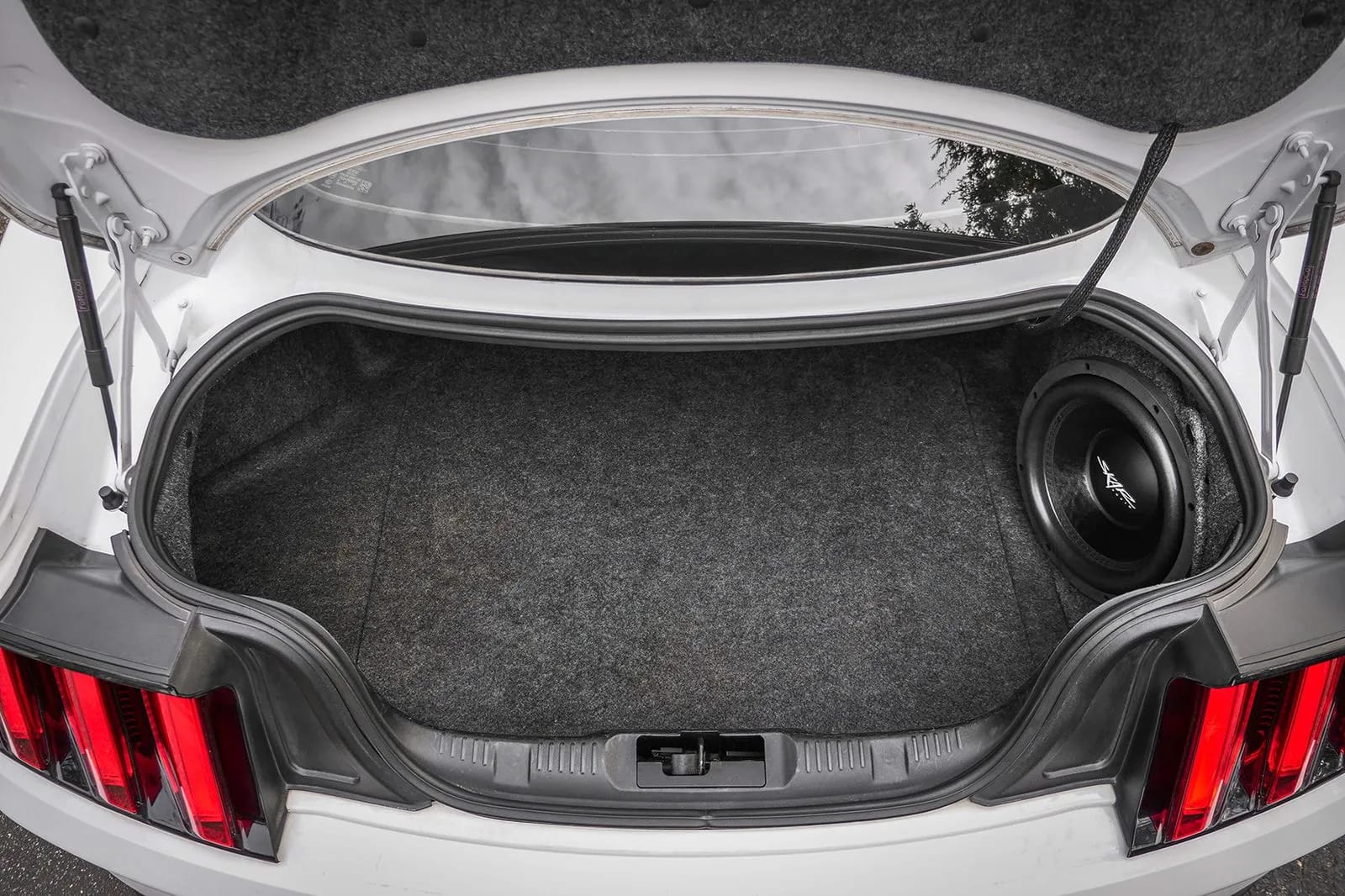 2015-2025 Ford Mustang Compatible Single 12" Sealed Subwoofer Enclosure #11