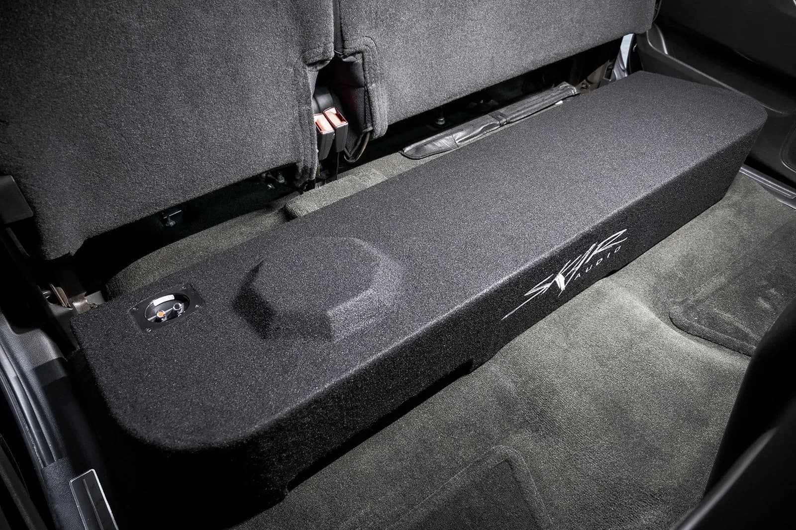 Featured Product Photo 10 for 2014-2018 Chevy Silverado & GMC Sierra Crew Cab Compatible Single 12" Ported Subwoofer Enclosure