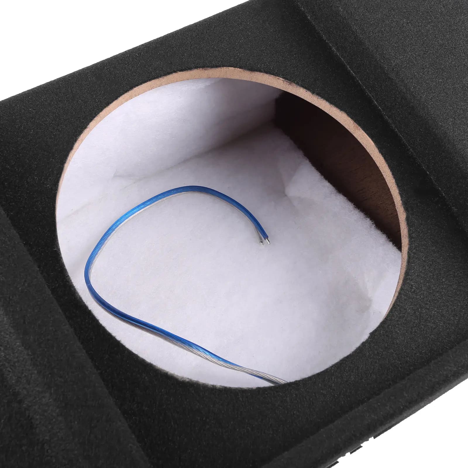 Featured Product Photo 5 for 2019-2025 Chevy Silverado & GMC Sierra Crew Cab Compatible Single 12" Ported Subwoofer Enclosure