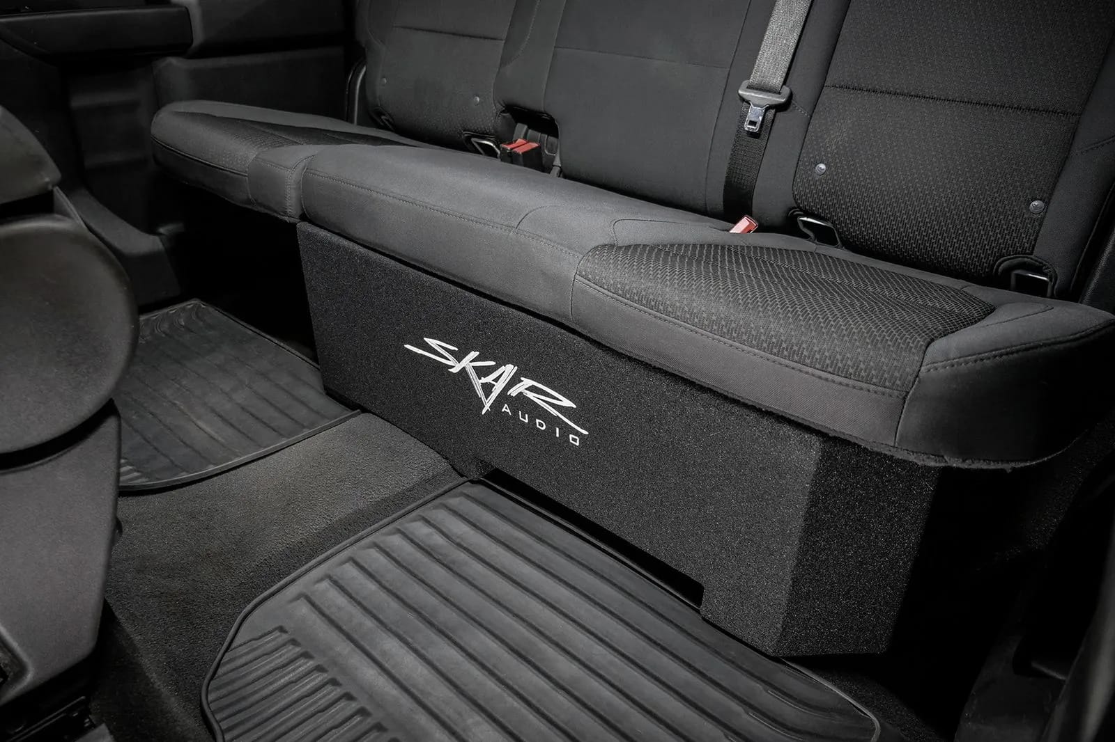 2019-2025 Chevy Silverado & GMC Sierra Crew Cab Compatible Single 12" Ported Subwoofer Enclosure #8