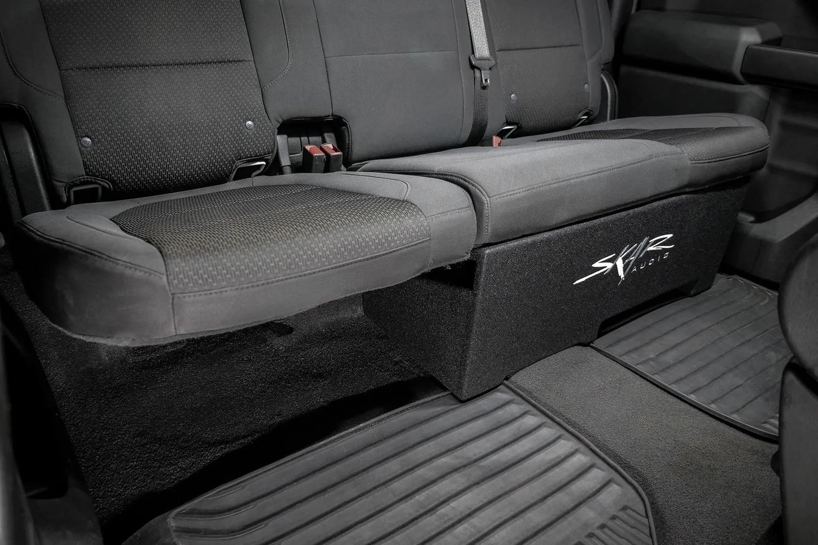 2019-2025 Chevy Silverado & GMC Sierra Crew Cab Compatible Single 12" Ported Subwoofer Enclosure #9