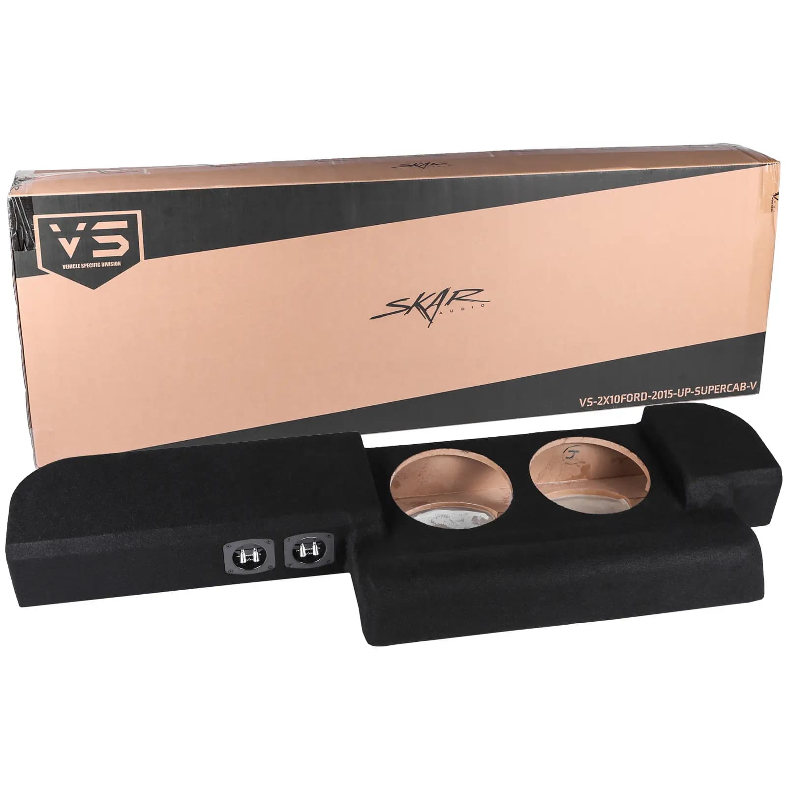 Featured Product Photo 7 for 2015-2025 Ford F-150 Super Cab Compatible Dual 10" Ported Subwoofer Enclosure