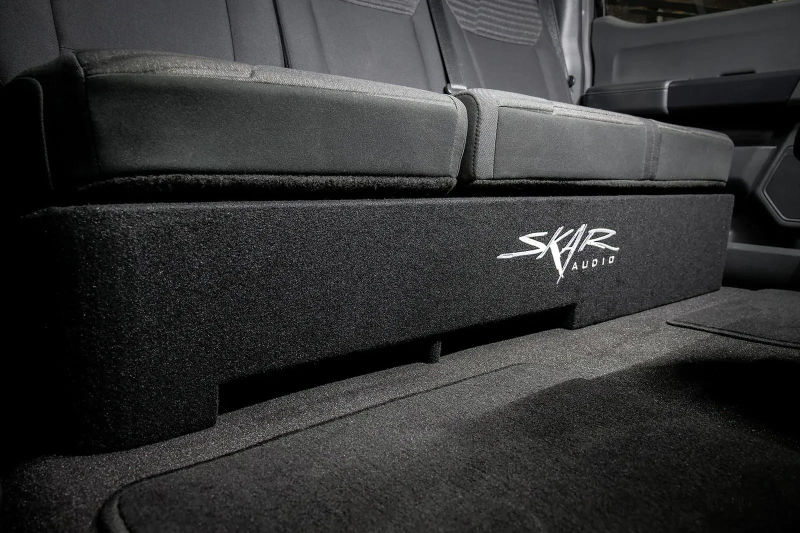 2015-2025 Ford F-150 Super Crew Cab Compatible Dual 10" Ported Subwoofer Enclosure #9