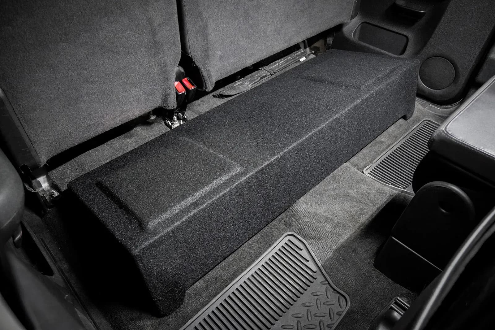 Featured Product Photo 8 for 2007-2013 Chevy Silverado & GMC Sierra Crew Cab Compatible Dual 10" Subwoofer Enclosure