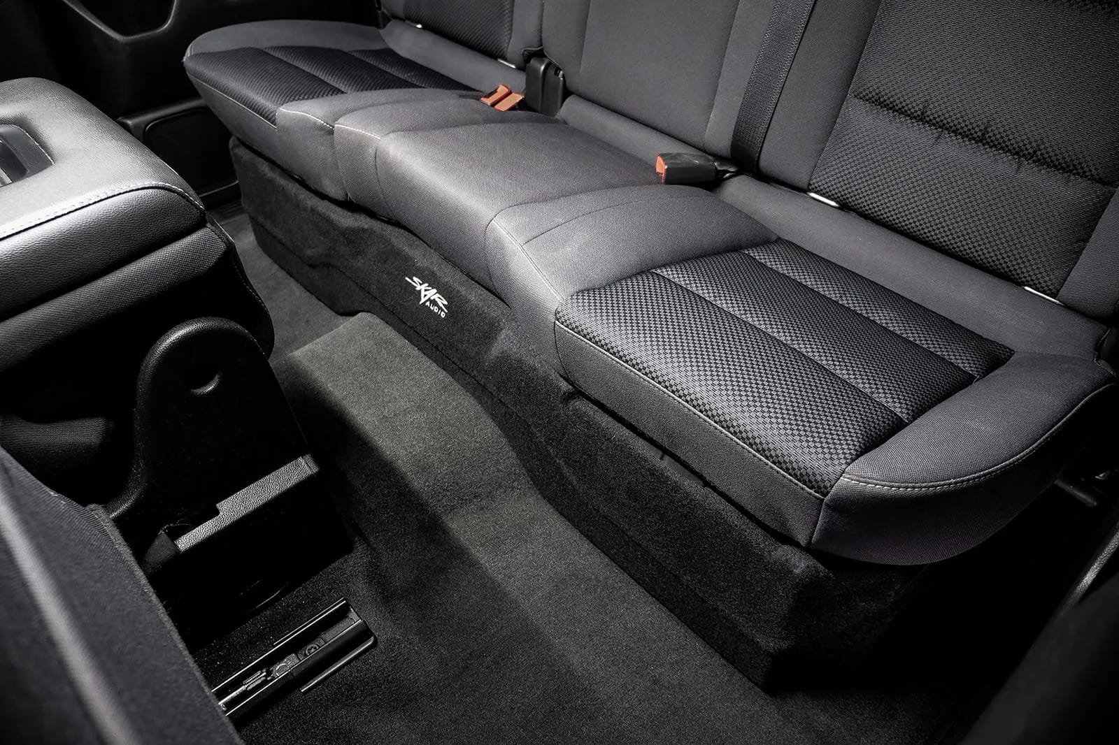 2014-2018 Chevy Silverado & GMC Sierra Double Cab Compatible Dual 10" Subwoofer Enclosure #10