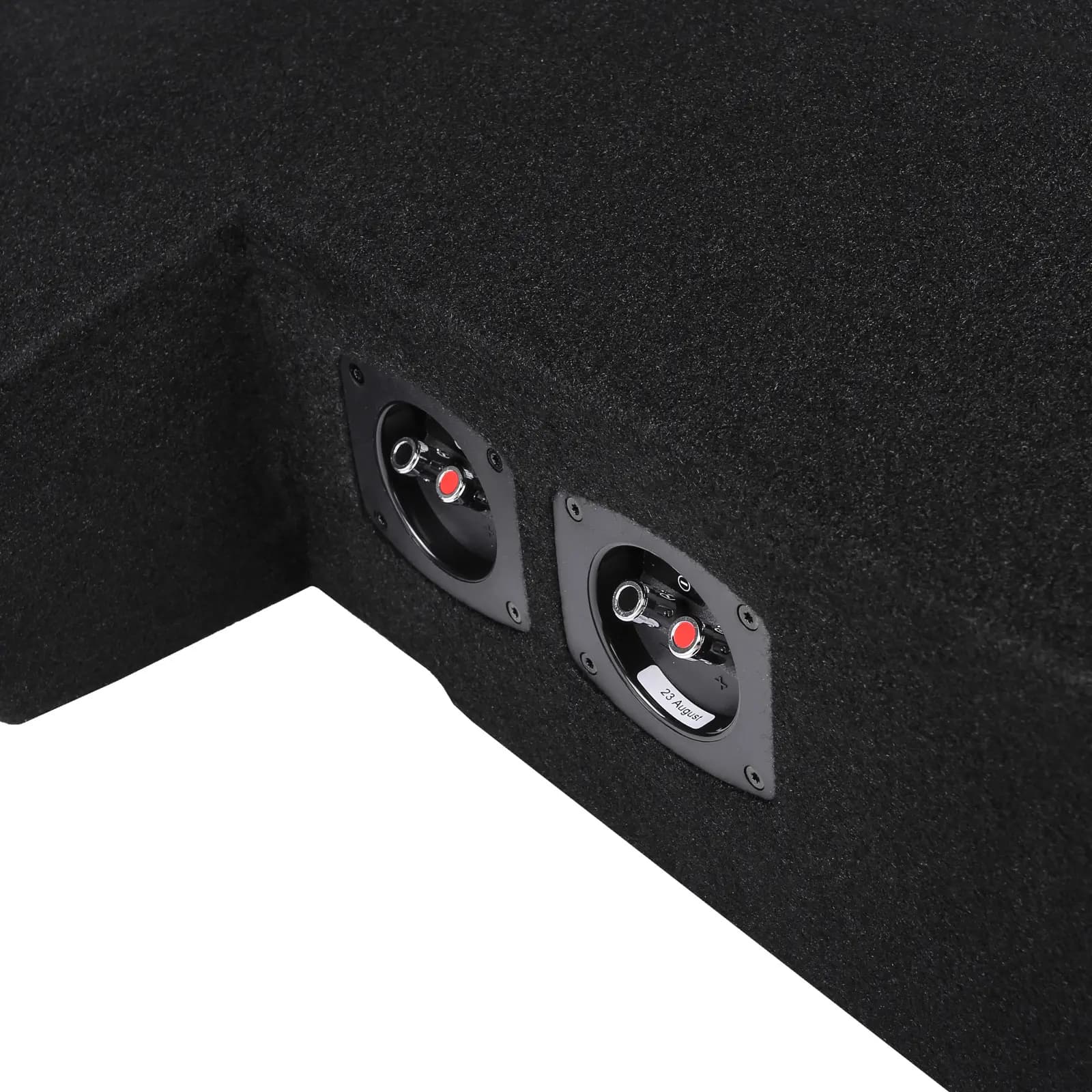 Featured Product Photo 5 for 2019-2025 Chevy Silverado & GMC Sierra Double Cab Compatible Dual 10" Ported Subwoofer Enclosure