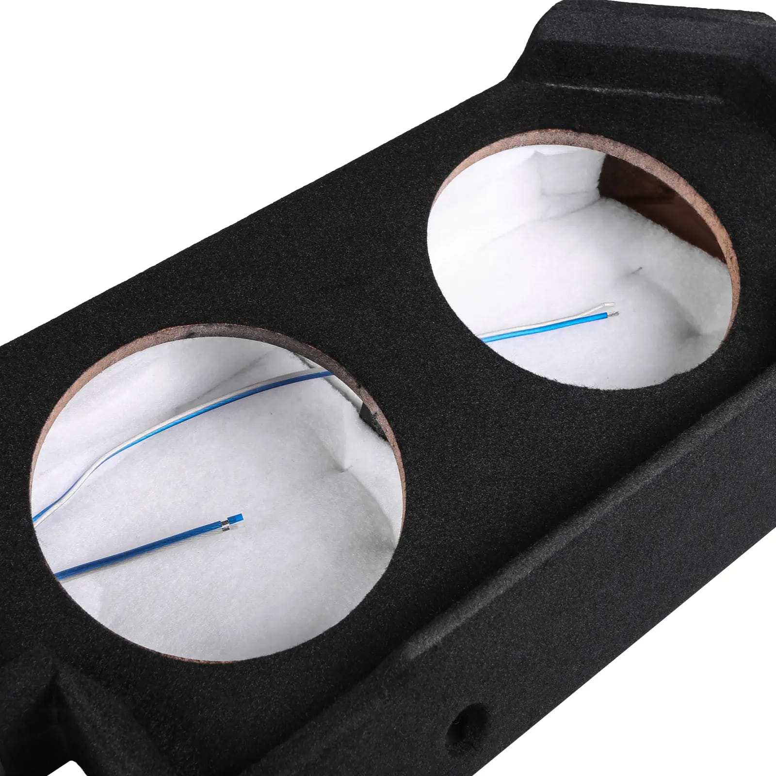 2019-2025 Chevy Silverado & GMC Sierra Double Cab Compatible Dual 10" Ported Subwoofer Enclosure #7