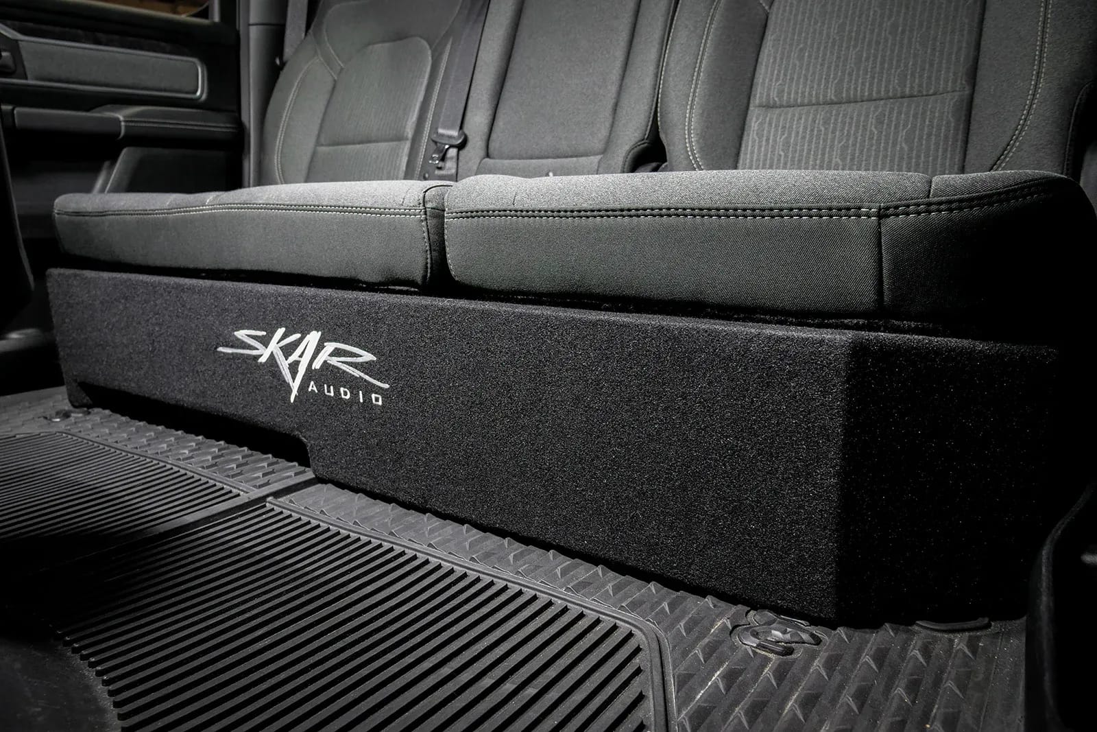 2019-2025 Ram 1500 (5th Gen) Crew Cab Compatible Dual 10" Ported Subwoofer Enclosure #11