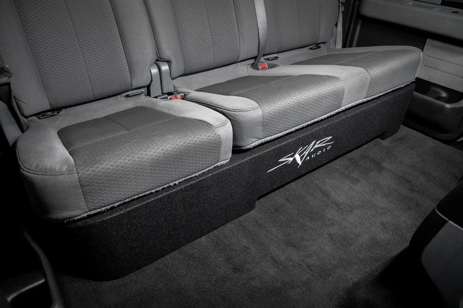 2009-2014 Ford F-150 Super Crew Cab Compatible Dual 12" Ported Subwoofer Enclosure #10