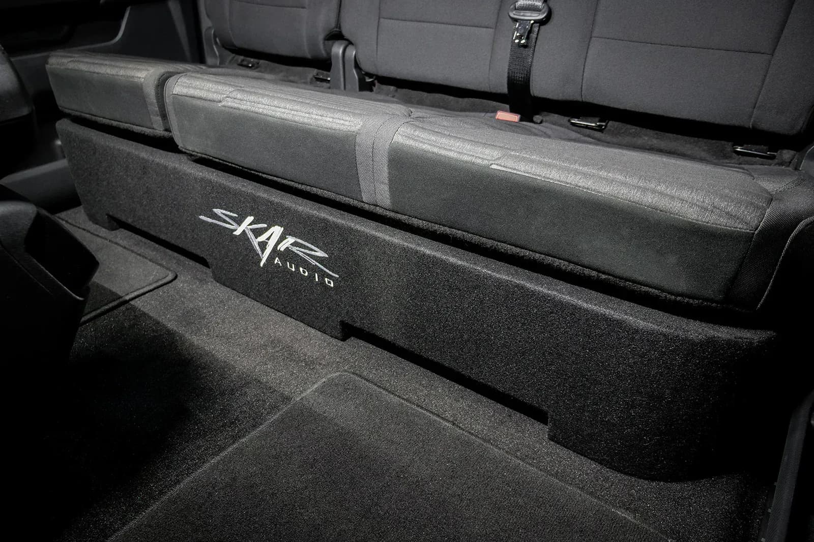 Featured Product Photo 7 for 2015-2024 Ford F-150 Super Crew Cab Compatible Dual 12" Sealed Subwoofer Enclosure