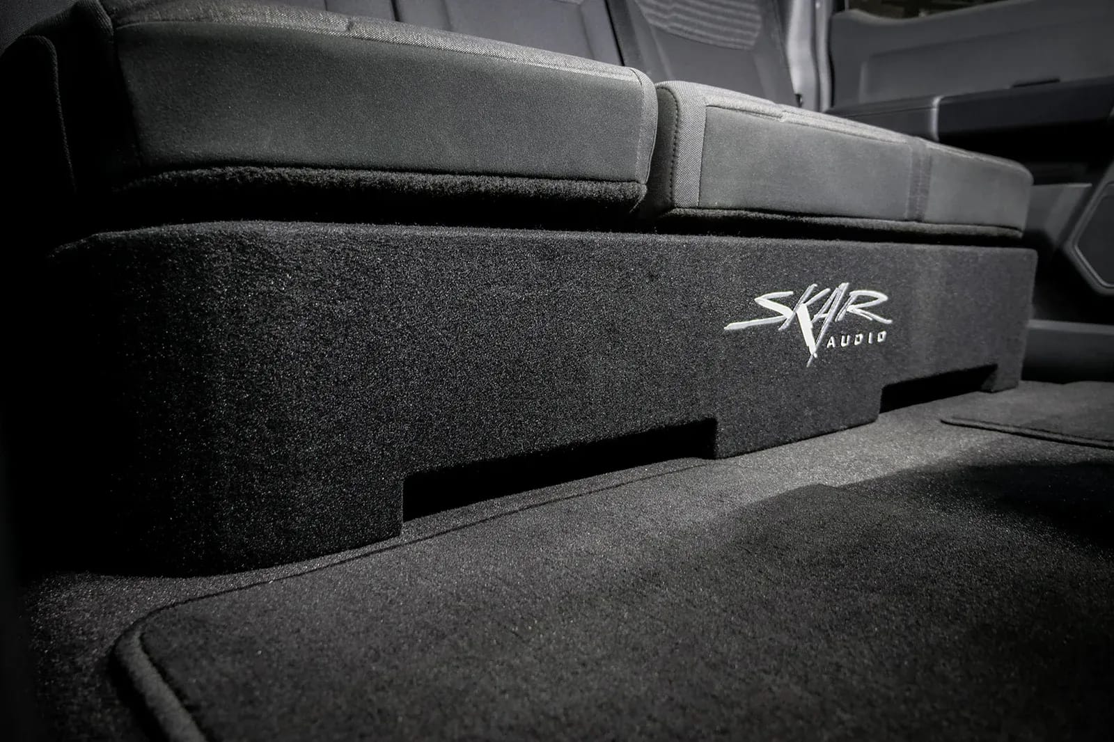 2015-2024 Ford F-150 Super Crew Cab Compatible Dual 12" Sealed Subwoofer Enclosure #9