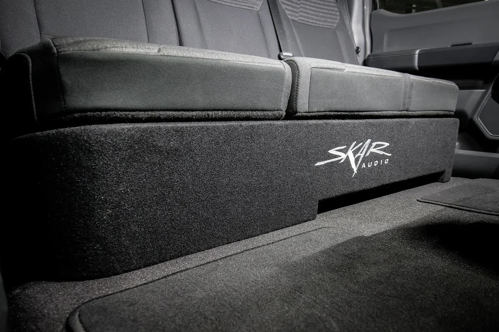 Featured Product Photo 8 for 2015-2025 Ford F-150 Super Crew Cab Compatible Dual 12" Ported Subwoofer Enclosure