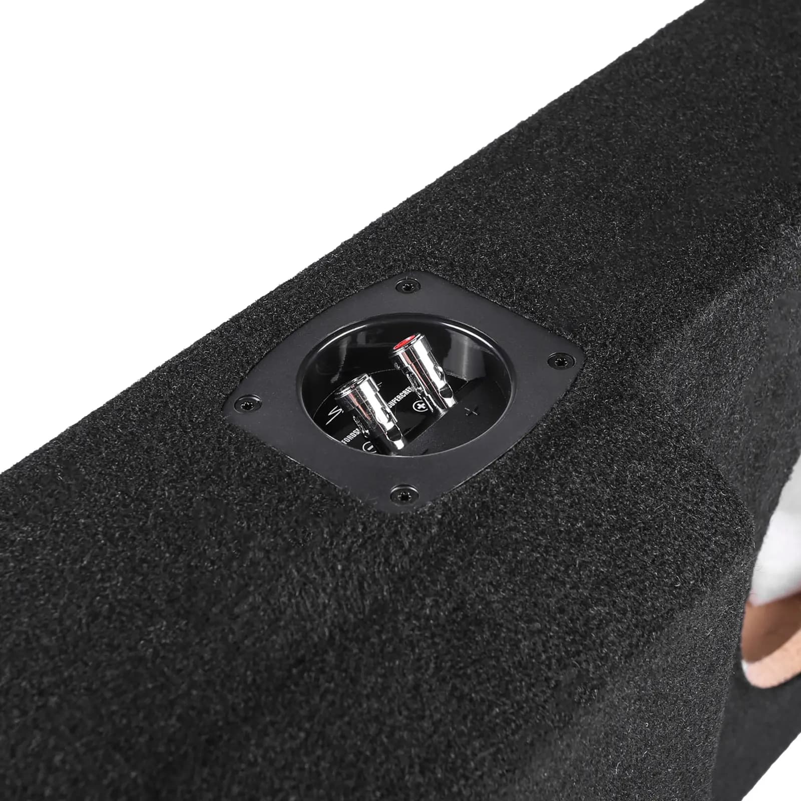 Featured Product Photo 6 for 2017-2025 Ford Super Duty (F-250/350/450) SuperCrew Cab Compatible Dual 12" Ported Subwoofer Enclosure