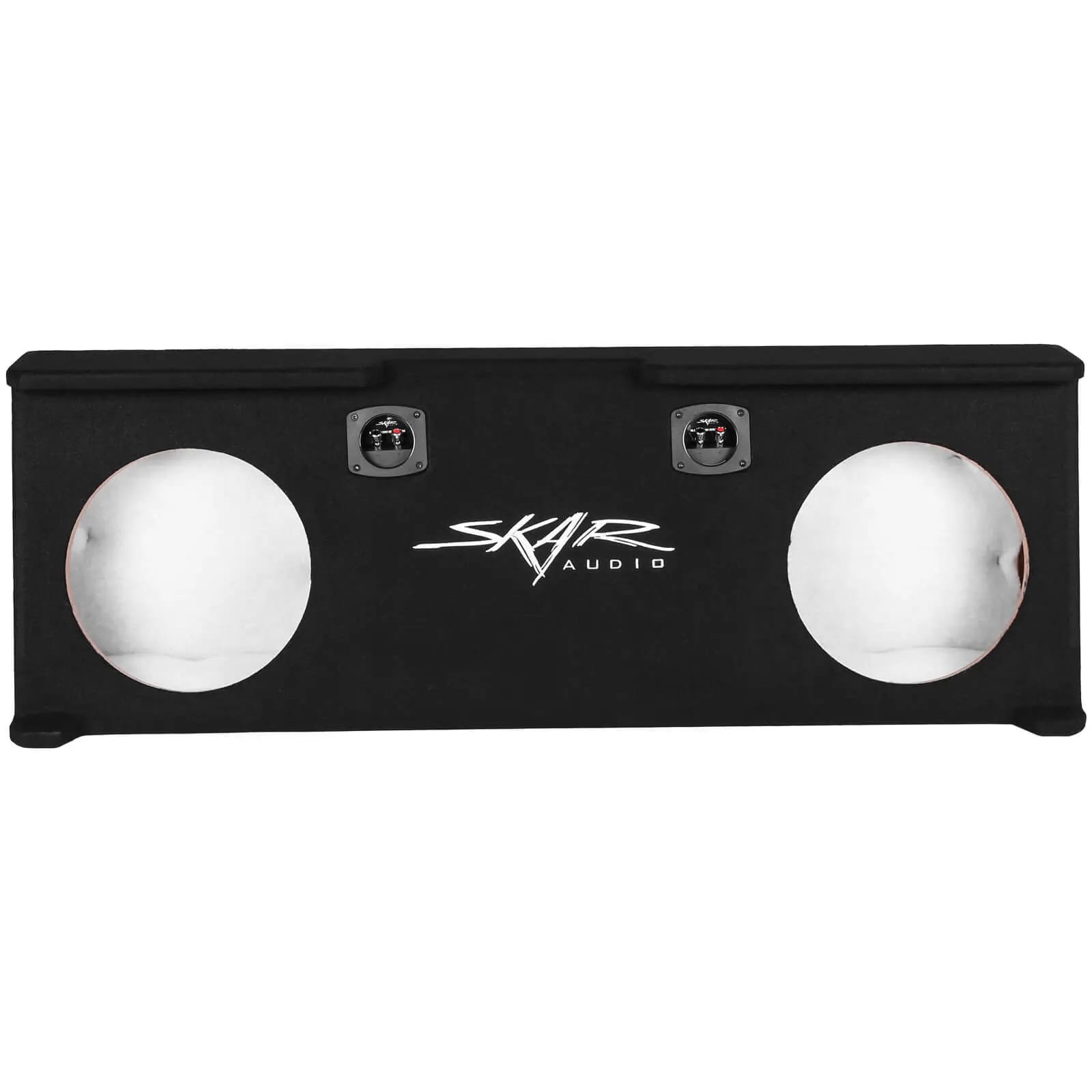 2007-2013 Chevy Silverado & GMC Sierra Crew Cab Compatible Dual 12" Subwoofer Enclosure #2