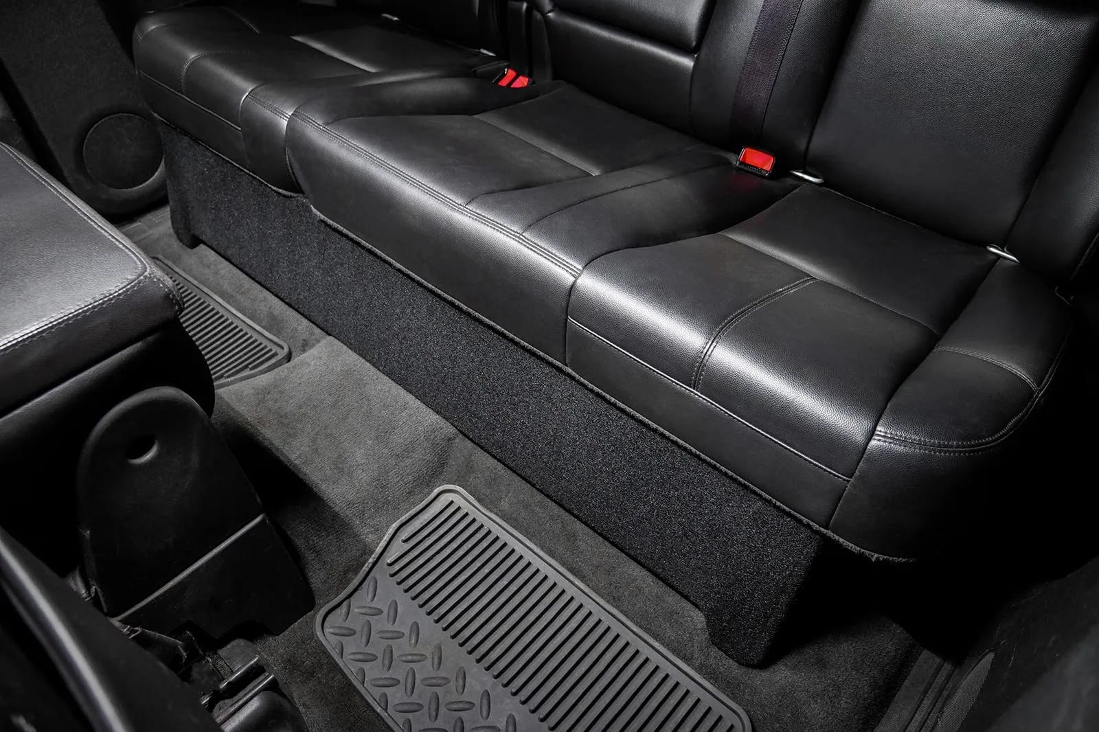 2007-2013 Chevy Silverado & GMC Sierra Crew Cab Compatible Dual 12" Subwoofer Enclosure #7