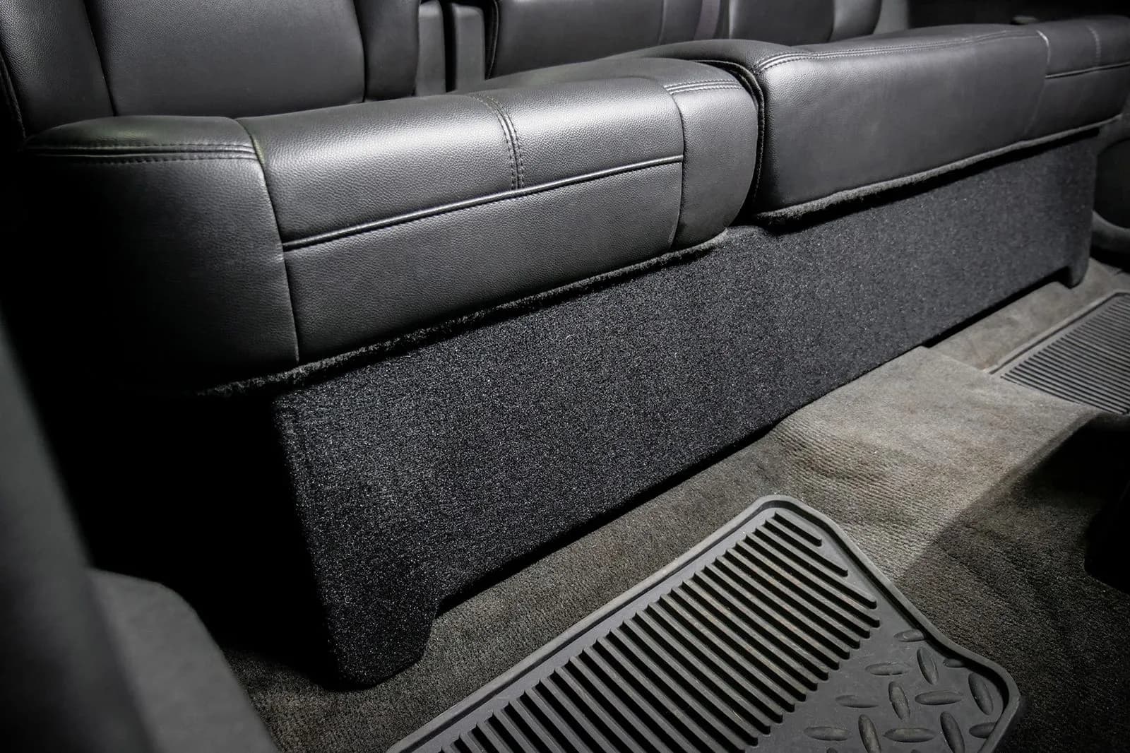 Featured Product Photo 7 for 2007-2013 Chevy Silverado & GMC Sierra Crew Cab Compatible Dual 12" Subwoofer Enclosure