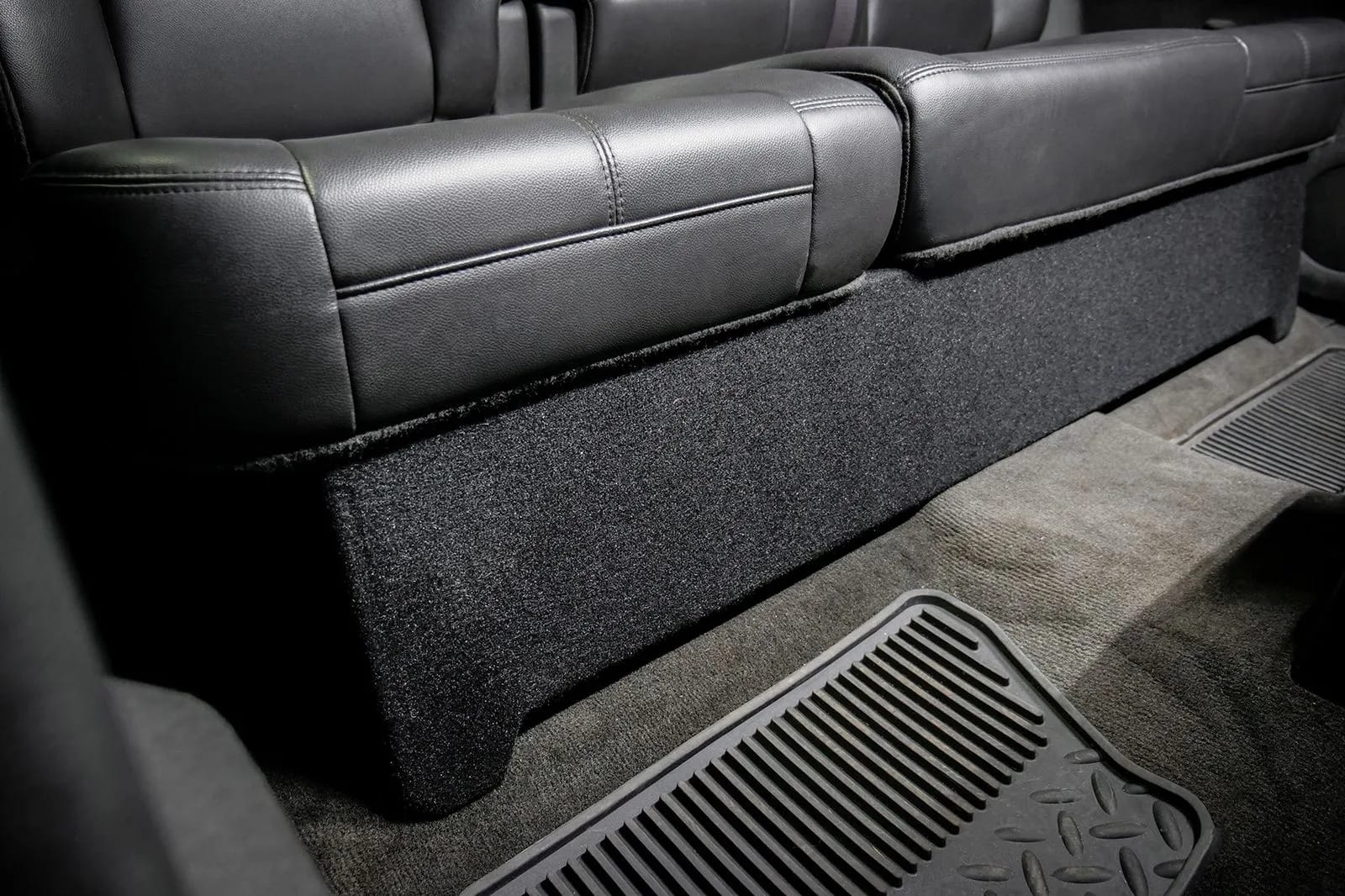 2007-2013 Chevy Silverado & GMC Sierra Crew Cab Compatible Dual 12" Subwoofer Enclosure #8