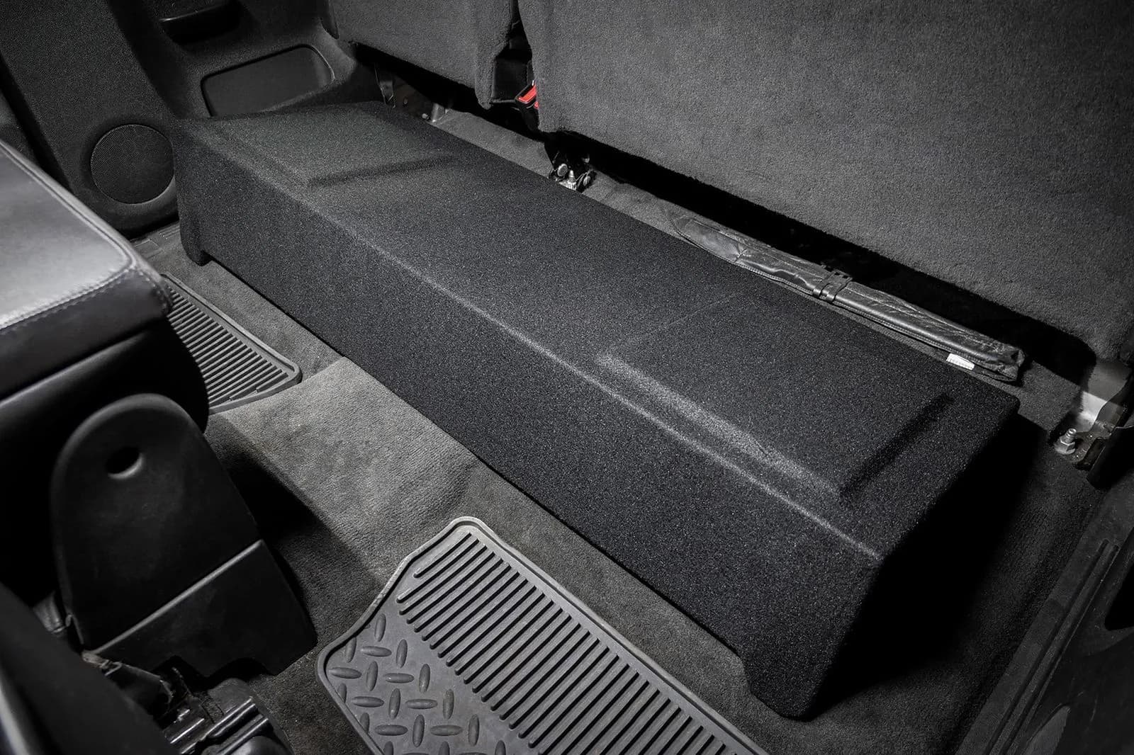 Featured Product Photo 9 for 2007-2013 Chevy Silverado & GMC Sierra Crew Cab Compatible Dual 12" Subwoofer Enclosure