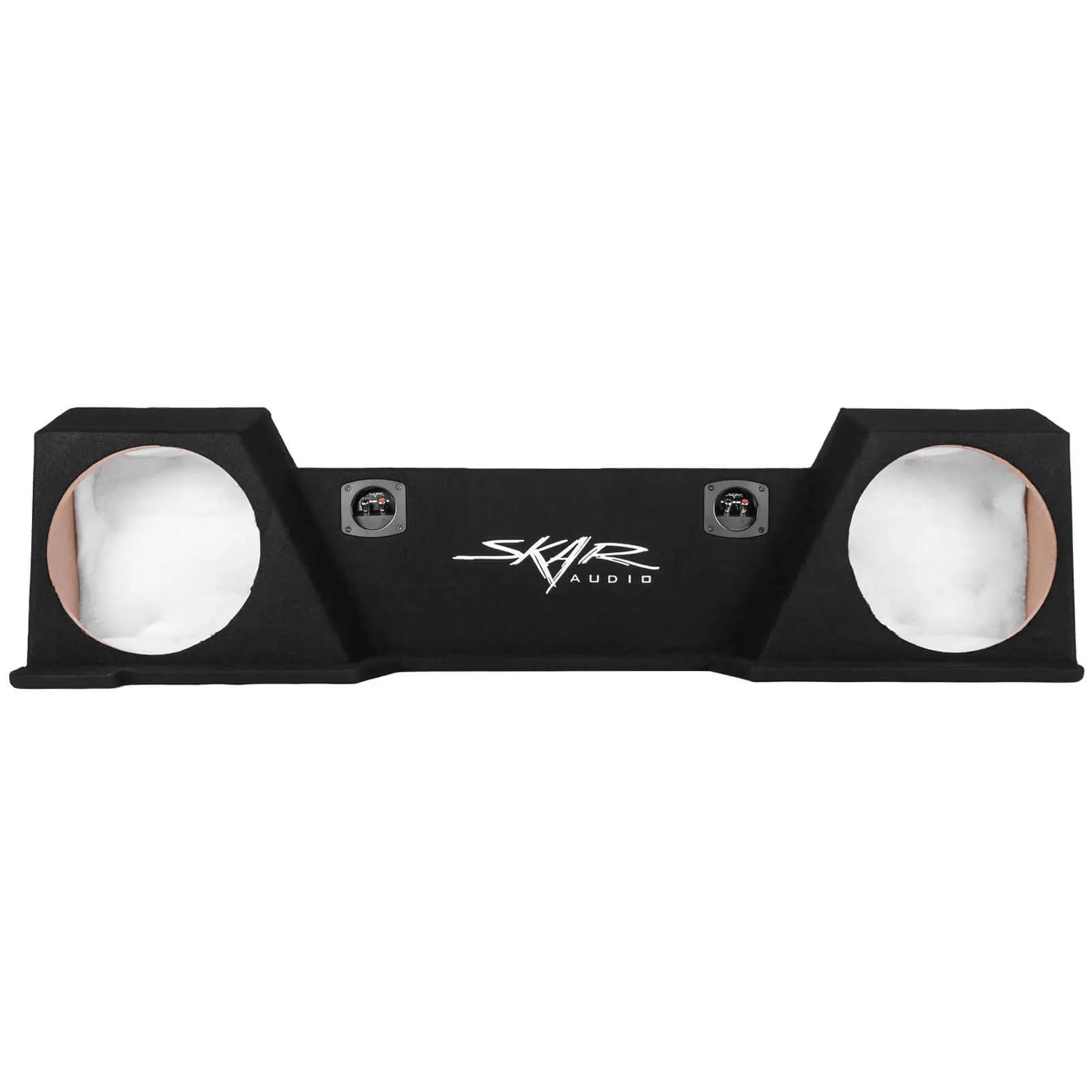 2007-2013 Chevy Silverado & GMC Sierra Extended Cab Compatible Dual 12" Subwoofer Enclosure #2