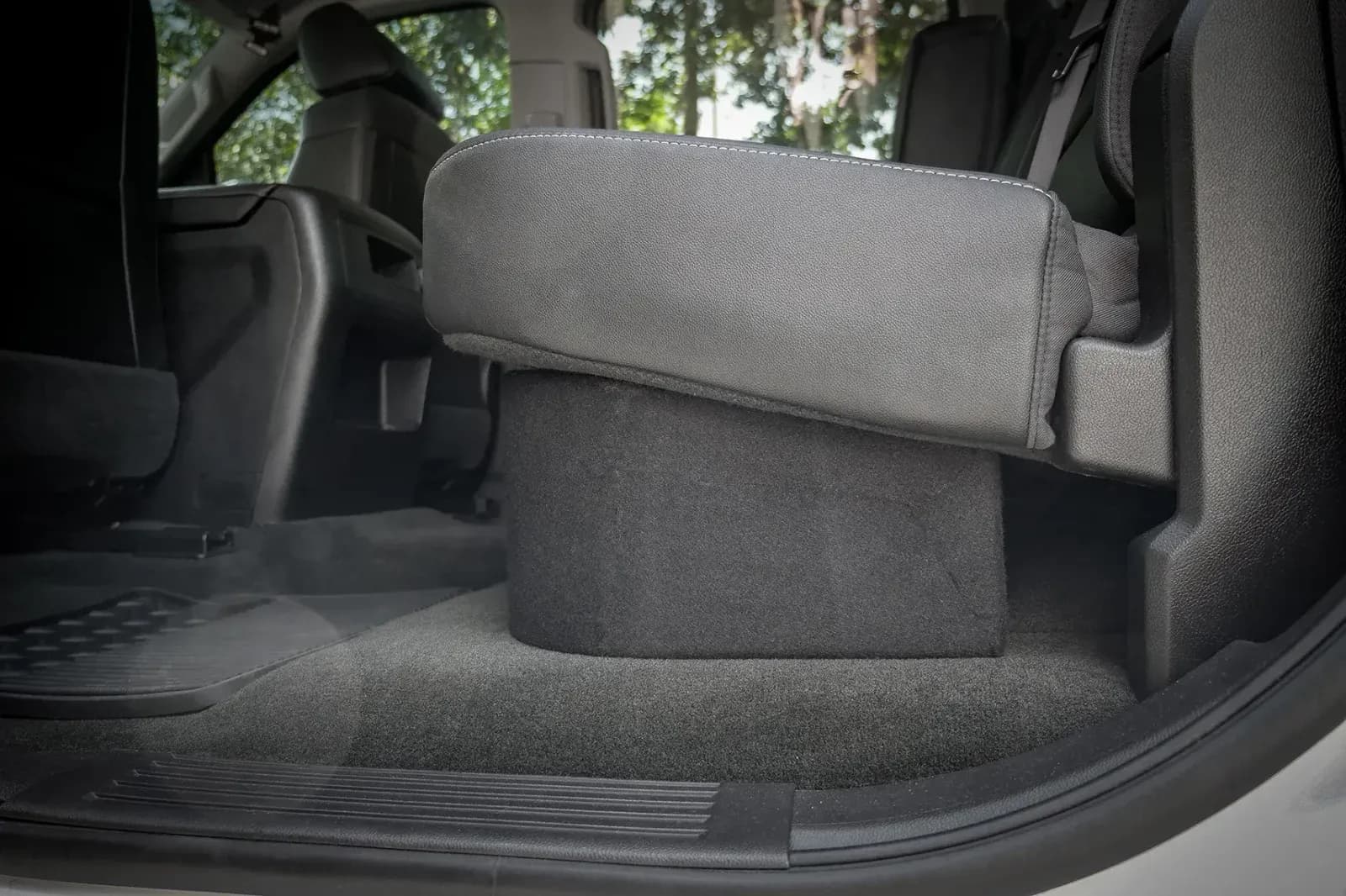 Featured Product Photo 14 for 2014-2018 Chevy Silverado & GMC Sierra Crew Cab Compatible Dual 12" Subwoofer Enclosure