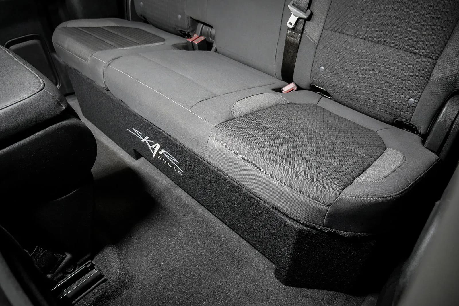 2019-2025 Chevy Silverado & GMC Sierra Double Cab Compatible Dual 12" Ported Subwoofer Enclosure #9