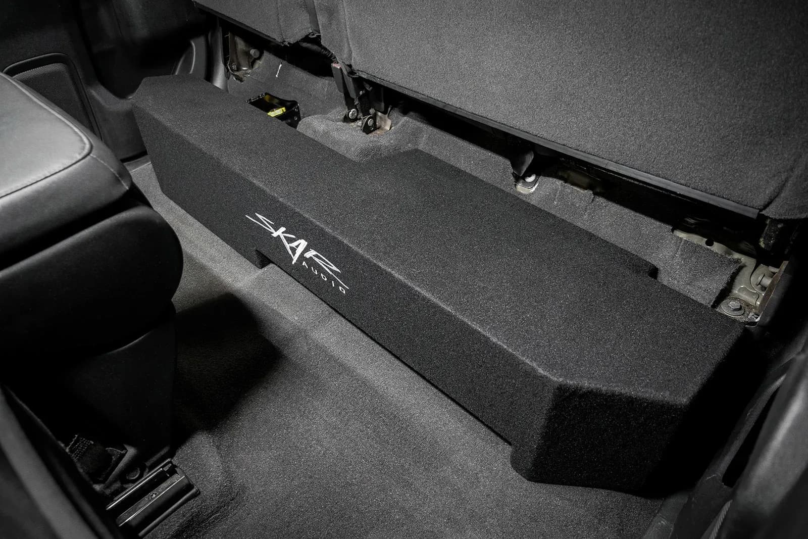 Featured Product Photo 10 for 2019-2025 Chevy Silverado & GMC Sierra Double Cab Compatible Dual 12" Ported Subwoofer Enclosure