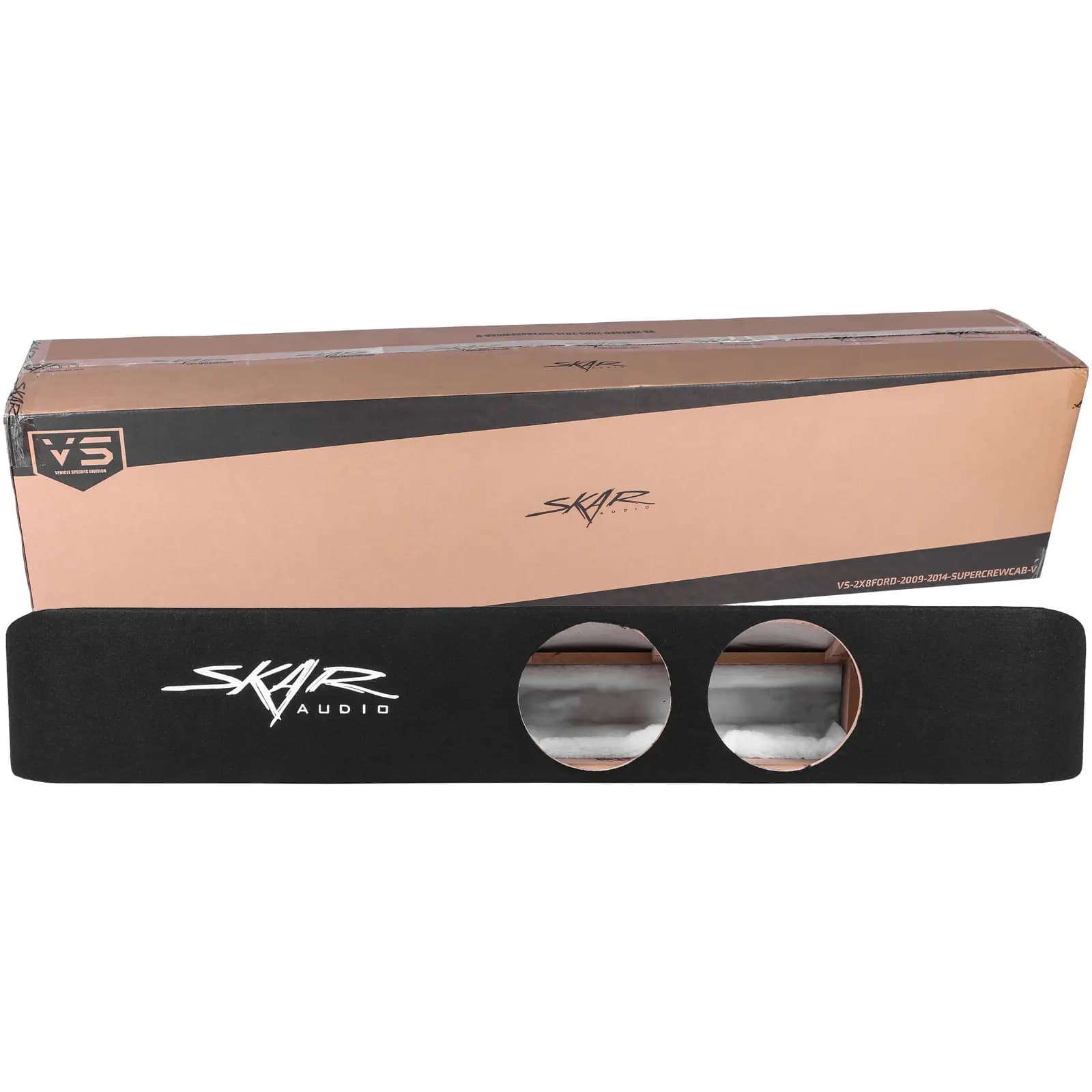 Featured Product Photo 7 for 2009-2014 Ford F-150 Super Crew Cab Compatible Dual 8" Ported Subwoofer Enclosure