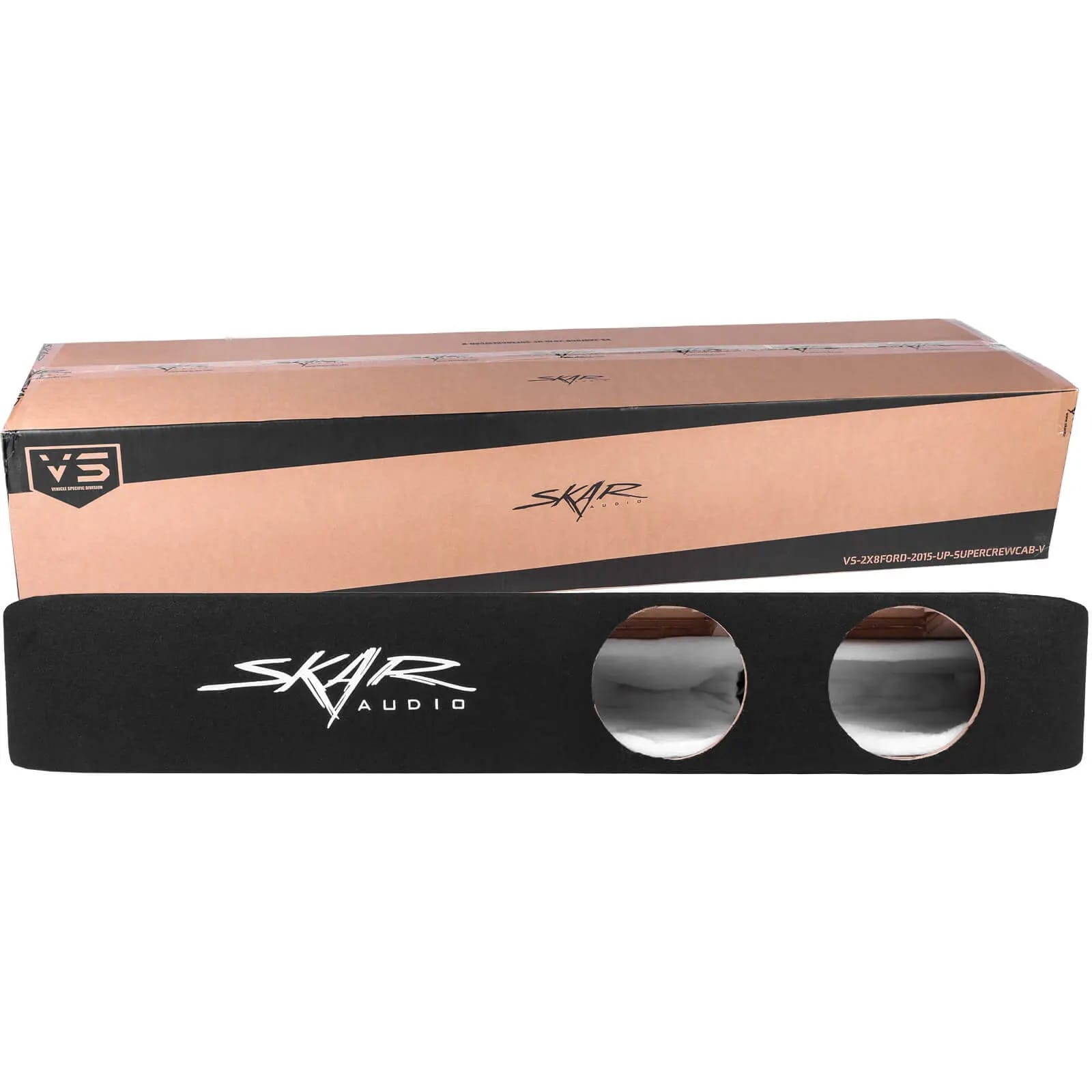 2015-2025 Ford F-150 Super Crew Cab Compatible Dual 8" Ported Subwoofer Enclosure #7