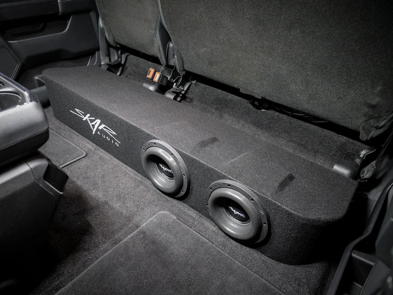 Featured Product Photo 8 for 2015-2025 Ford F-150 Super Crew Cab Compatible Dual 8" Ported Subwoofer Enclosure