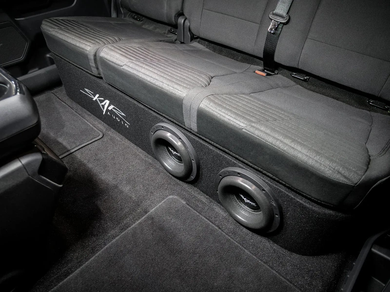 2015-2025 Ford F-150 Super Crew Cab Compatible Dual 8" Ported Subwoofer Enclosure #10