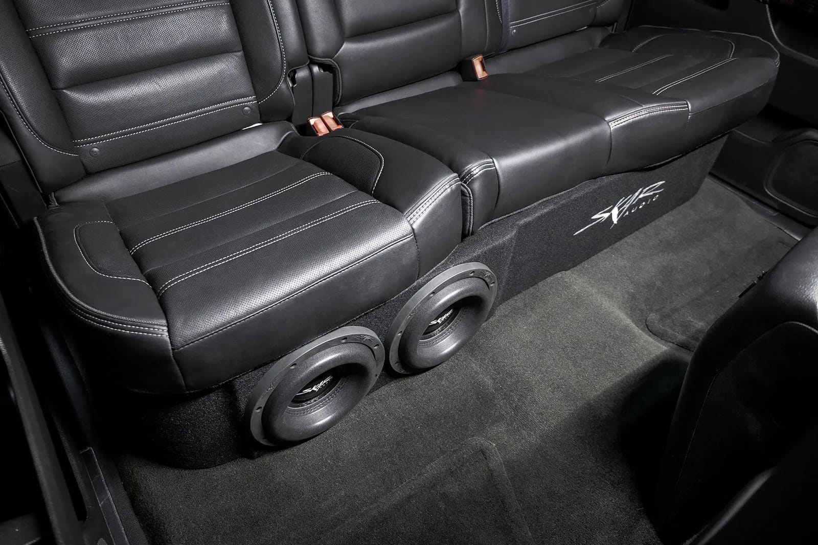 2014-2018 Chevy Silverado & GMC Sierra Crew Cab Compatible Dual 8" Ported Subwoofer Enclosure #12