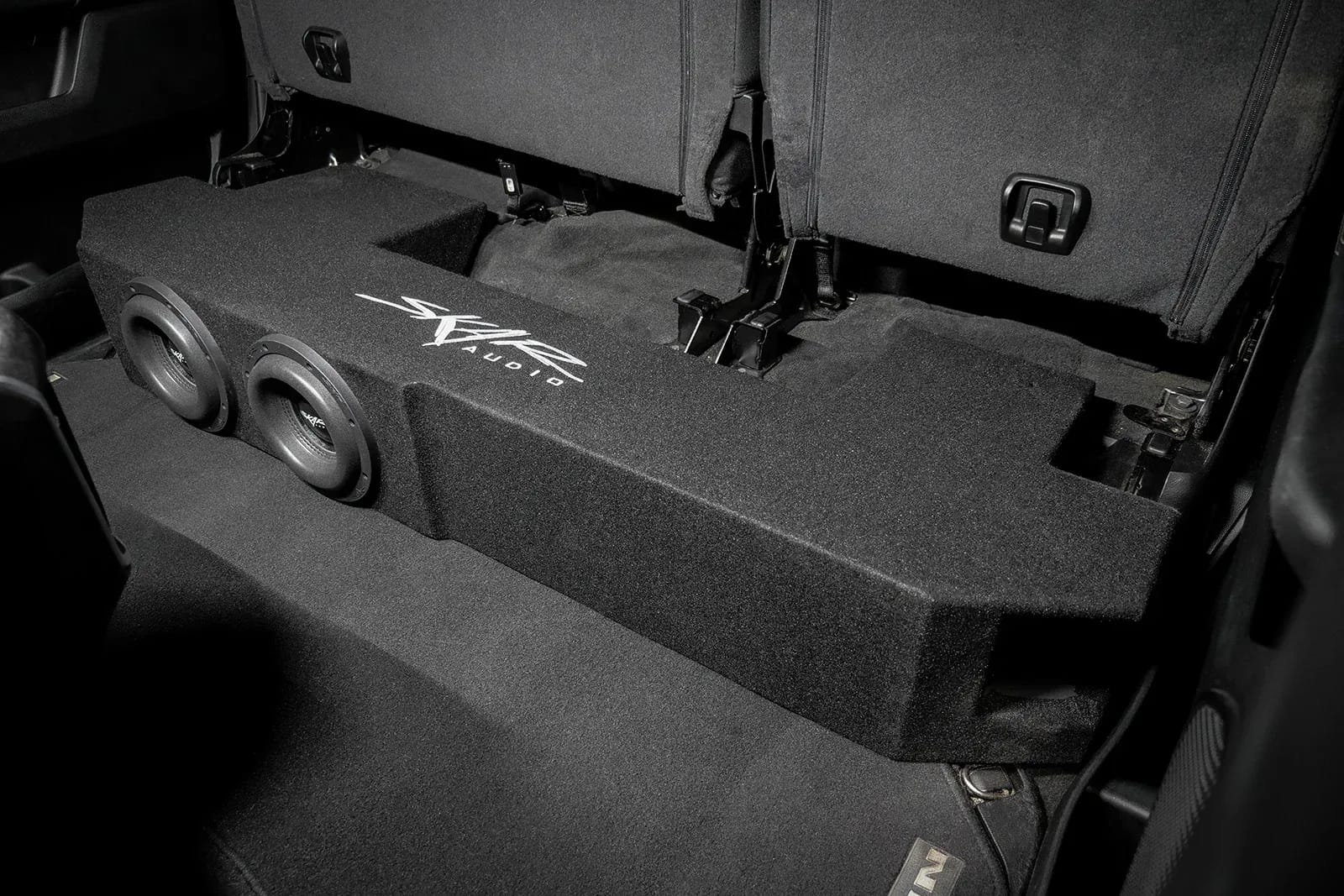 2019-2025 Ram 1500 (5th Gen) Crew Cab Compatible Dual 8" Ported Subwoofer Enclosure #12